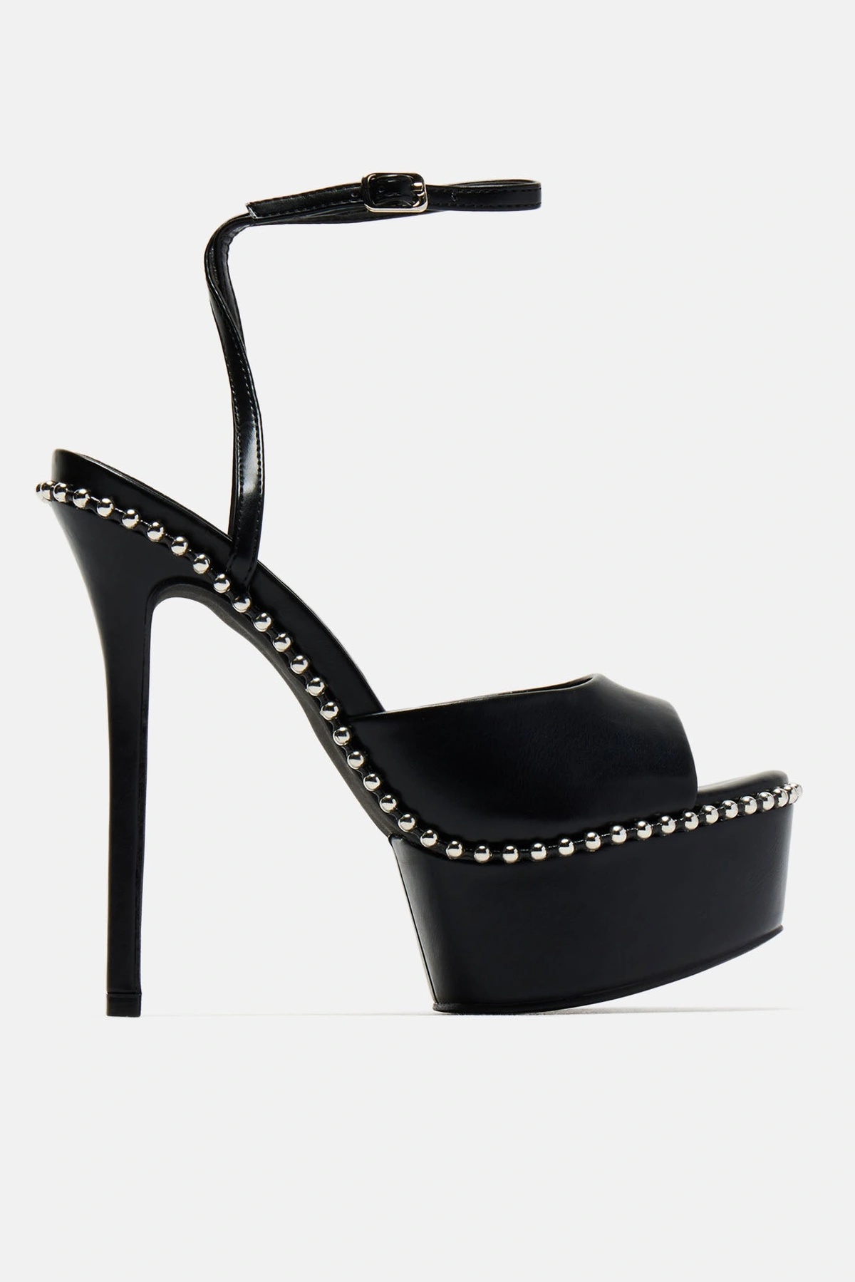 Game Changing Platform Heels - Black — Preto