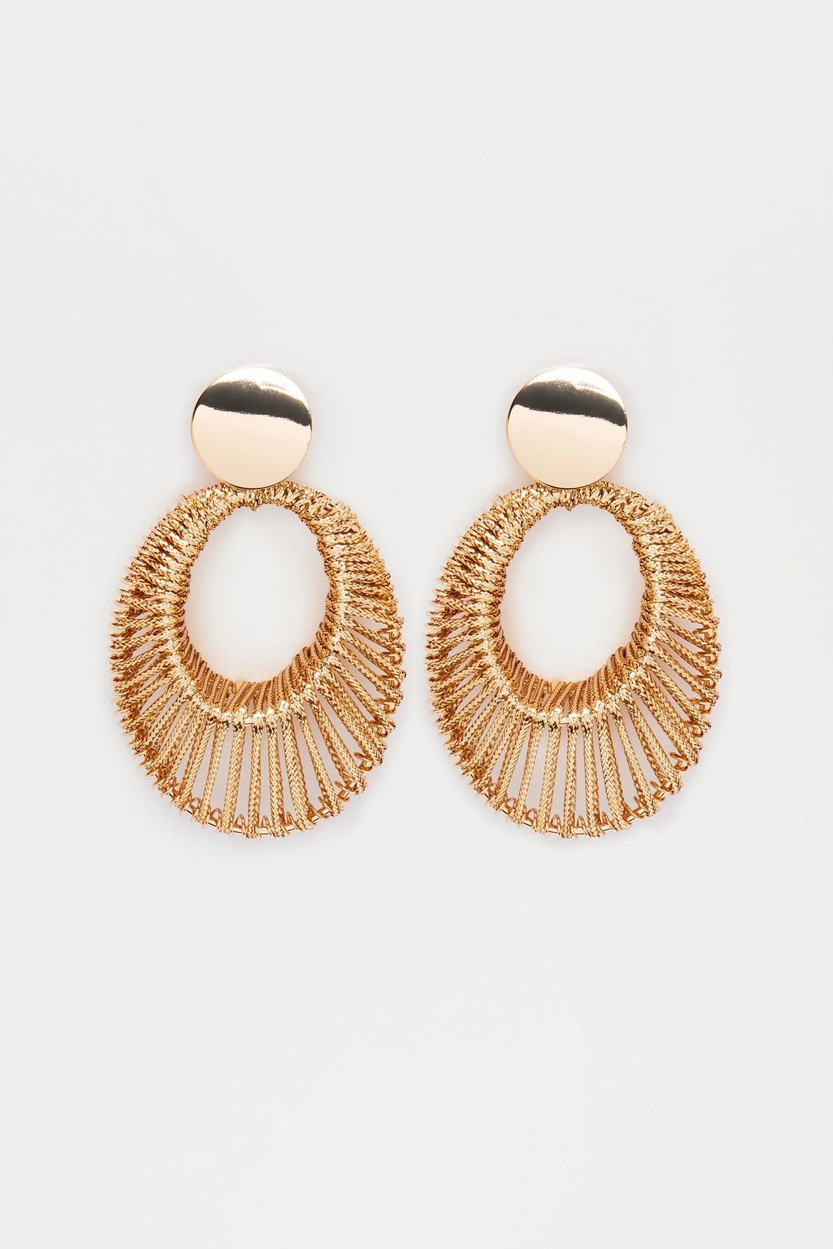 Zinnia Earrings - Gold — Dourado