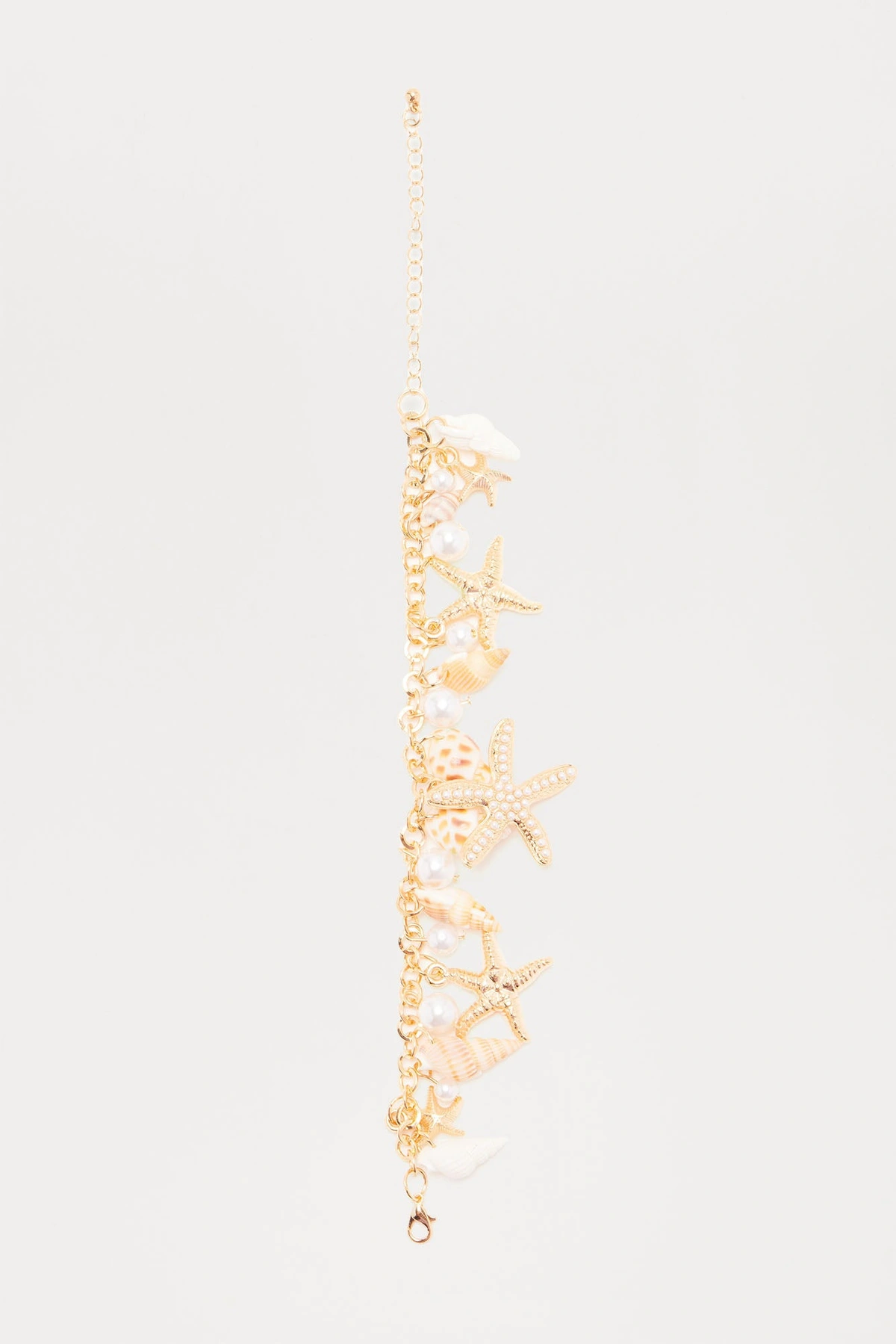 The Ocean Is Calling Anklet Bracelet - Gold — Dourado