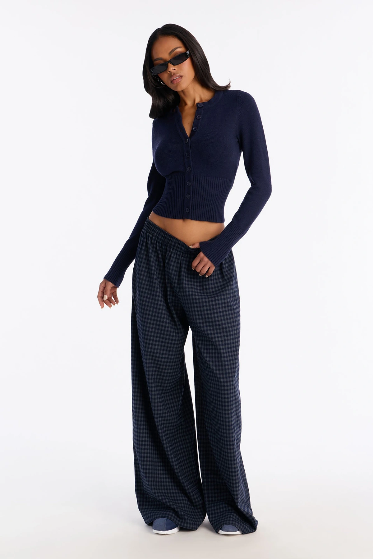 Perfect Harmony Sweater - Navy — Azul-marinho