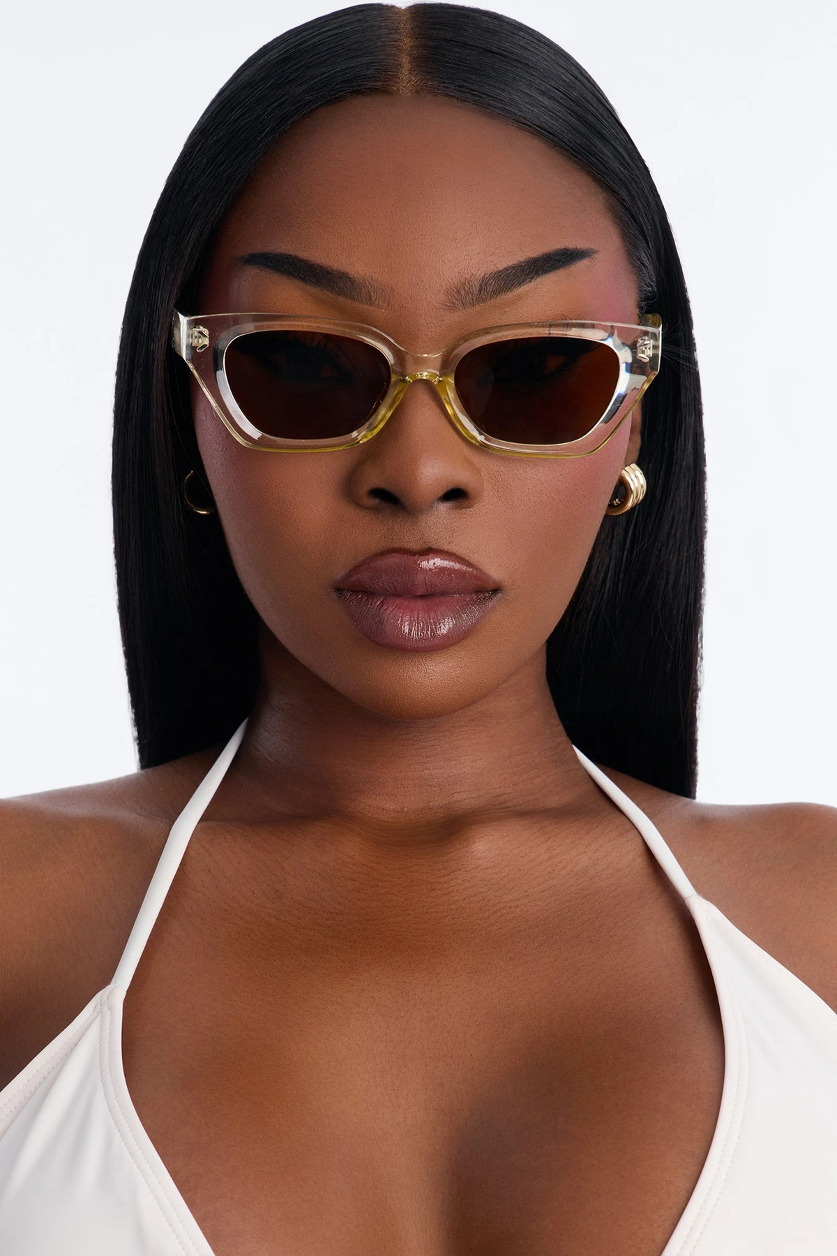 Summer Love Sunglasses - Yellow — Amarelo