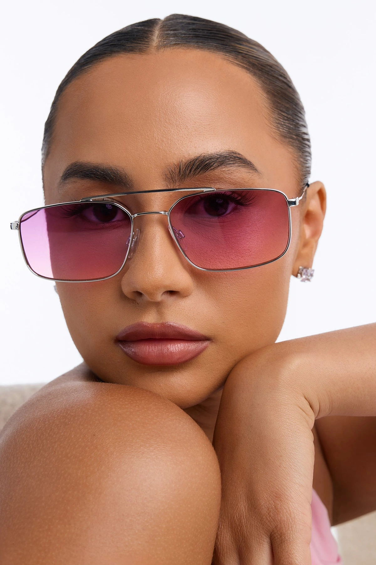 Daybreak Flyer Sunglasses - Silver/Combo — Prateado/combinação