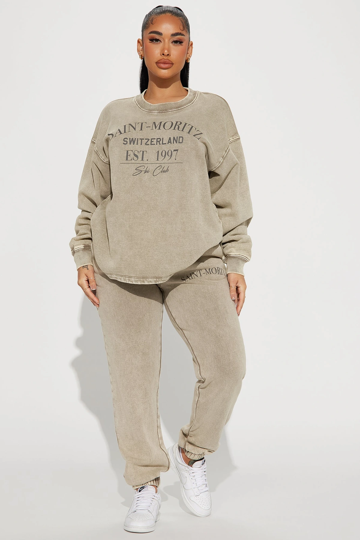 Monte Blanc Sweatsuit - Mocha — Moca