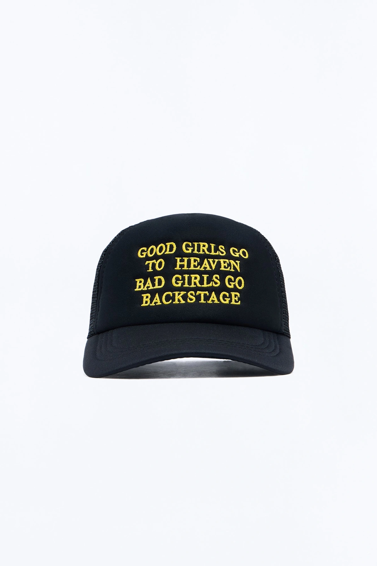 Good Girls Bad Girls Trucker Hat - Black/combo — Preto/combinação