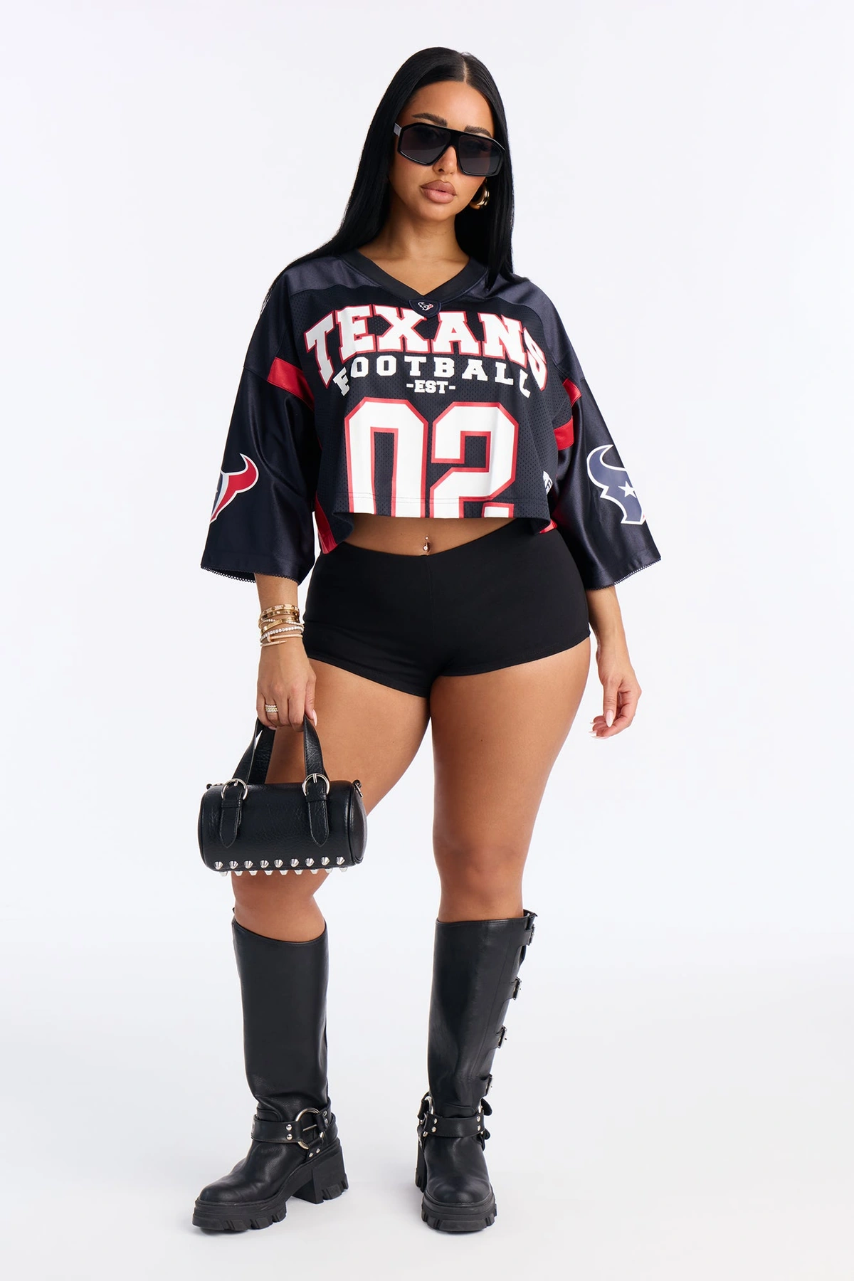 NFL Houston Texans Game Shirt - Navy/combo — Azul-marinho/combinação