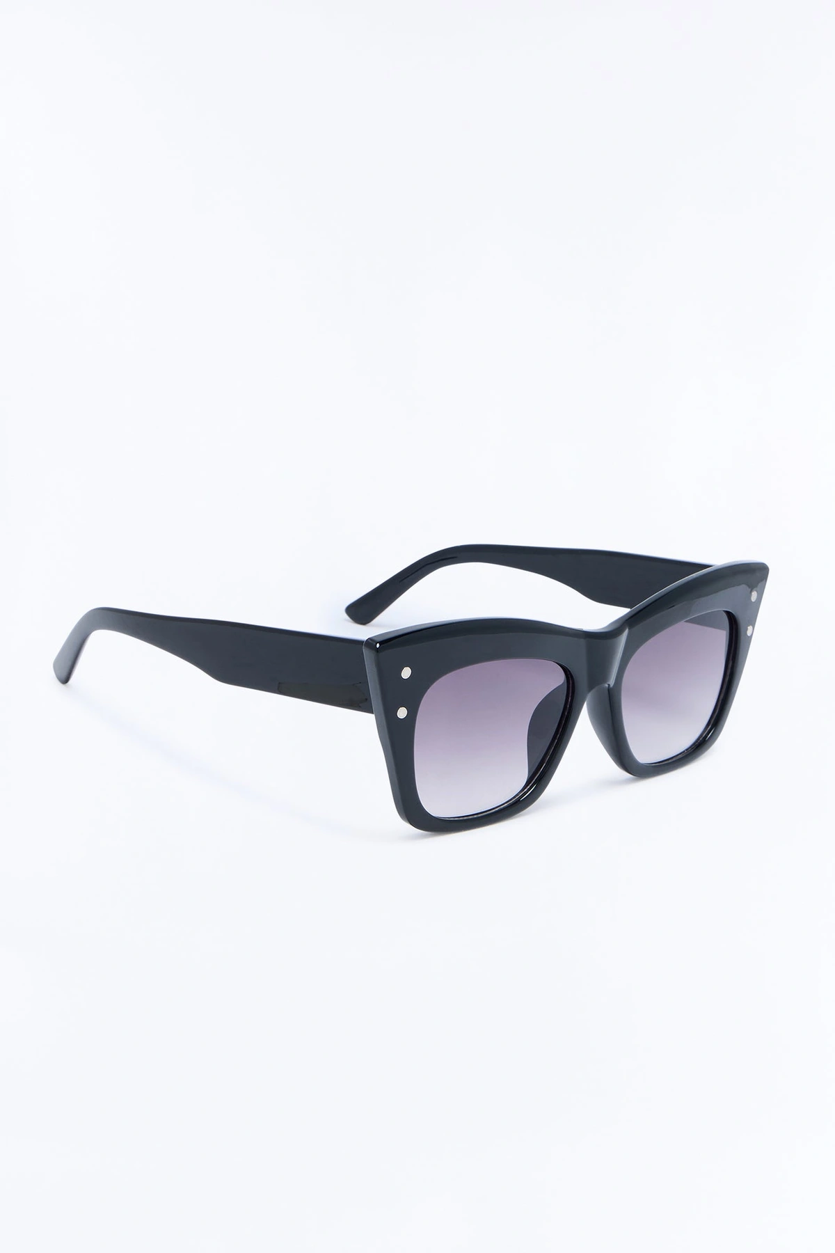 Lip Service Sunglasses - Black — Preto