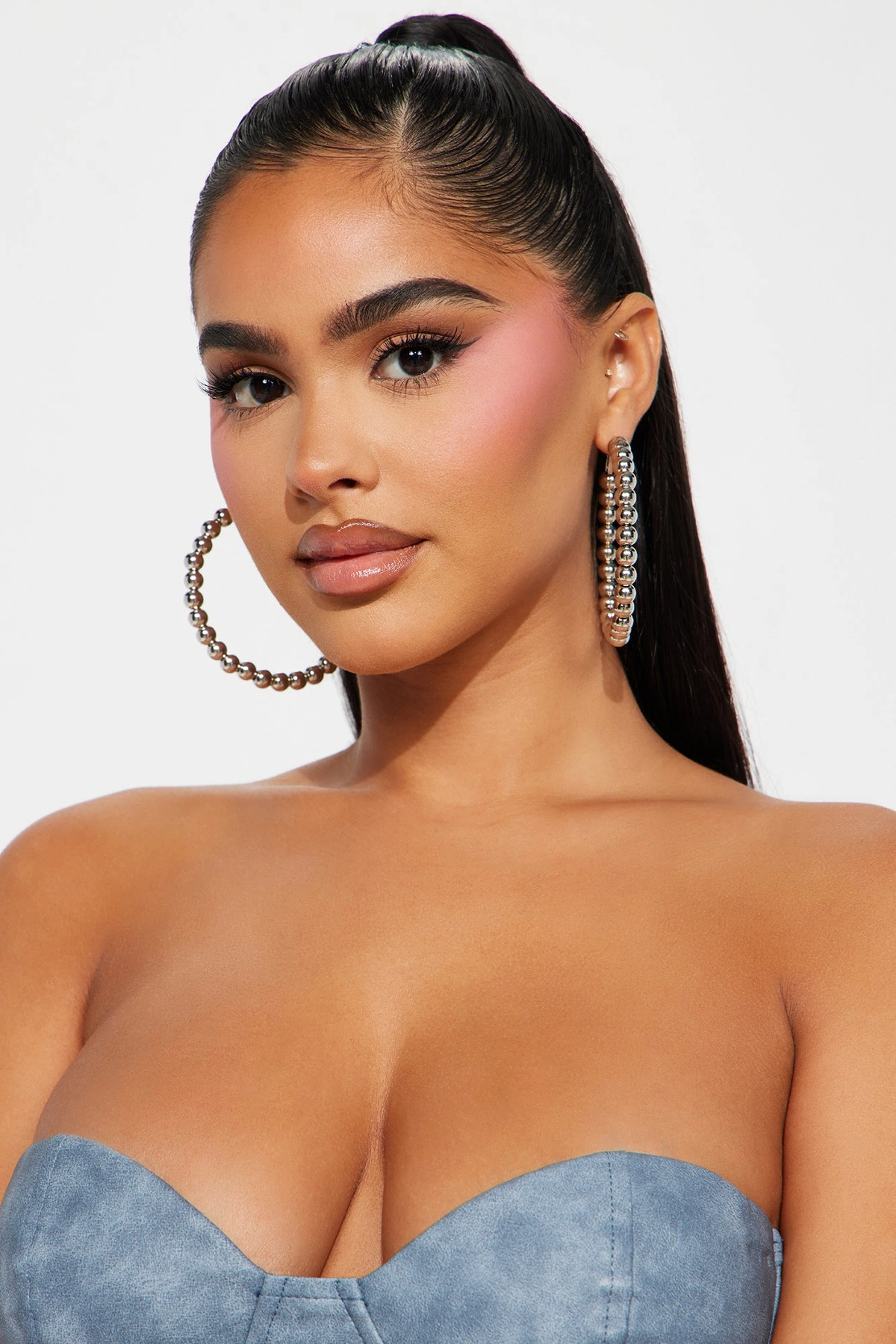 Balling On You Earrings - Silver — Prateado