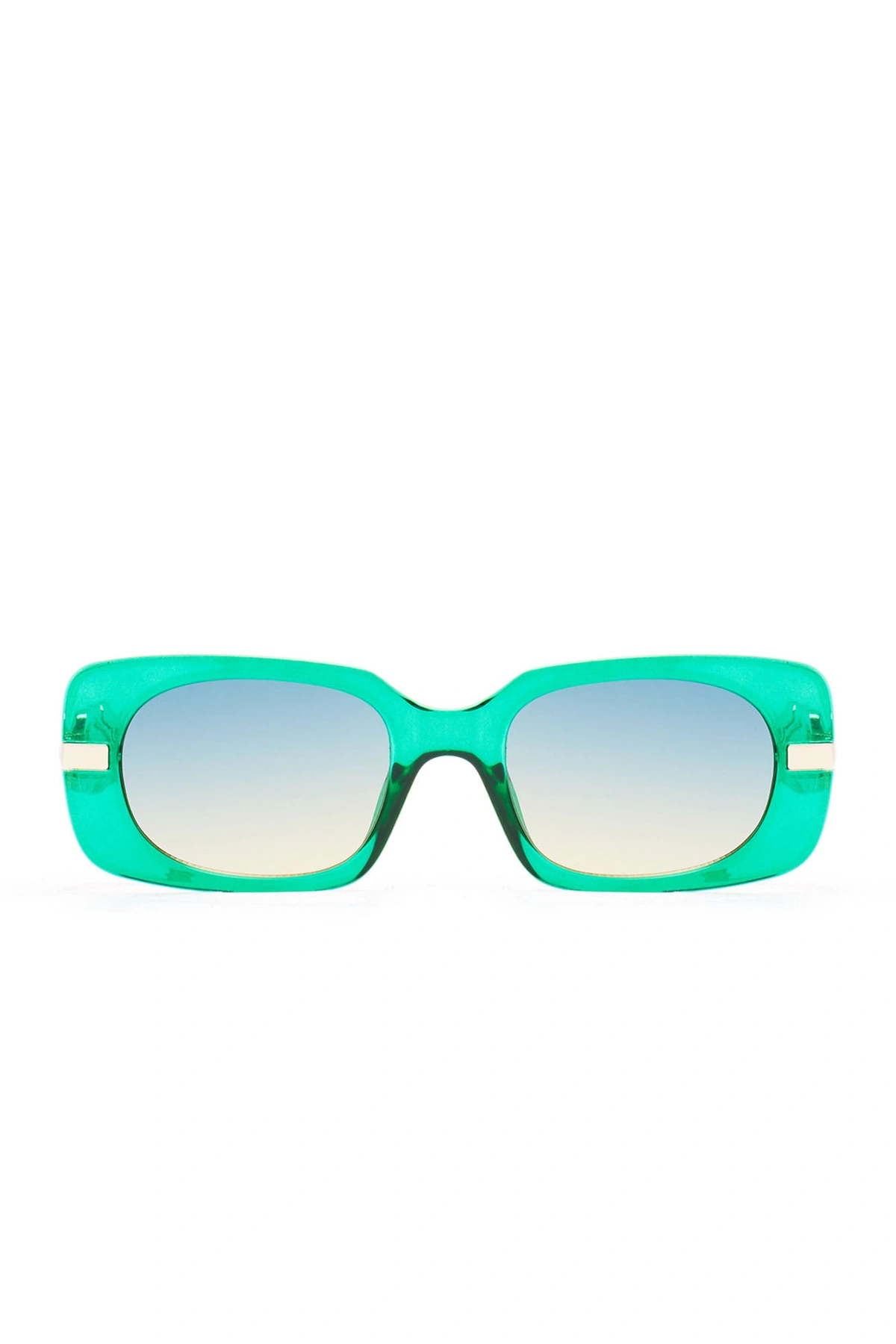 Look But Can't Touch Sunglasses - Green — Verde
