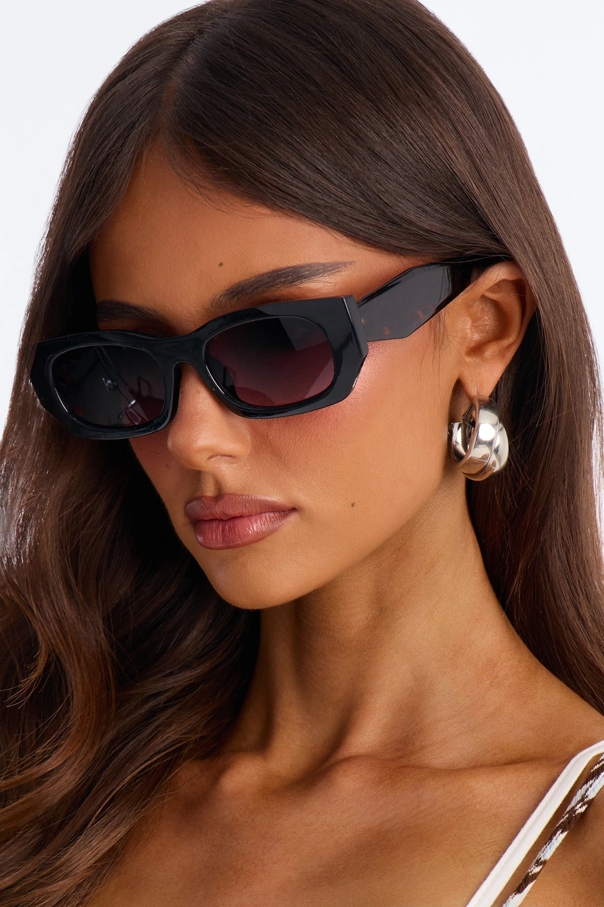 Portofino Palace Sunglasses - Black/combo — Preto/combinação