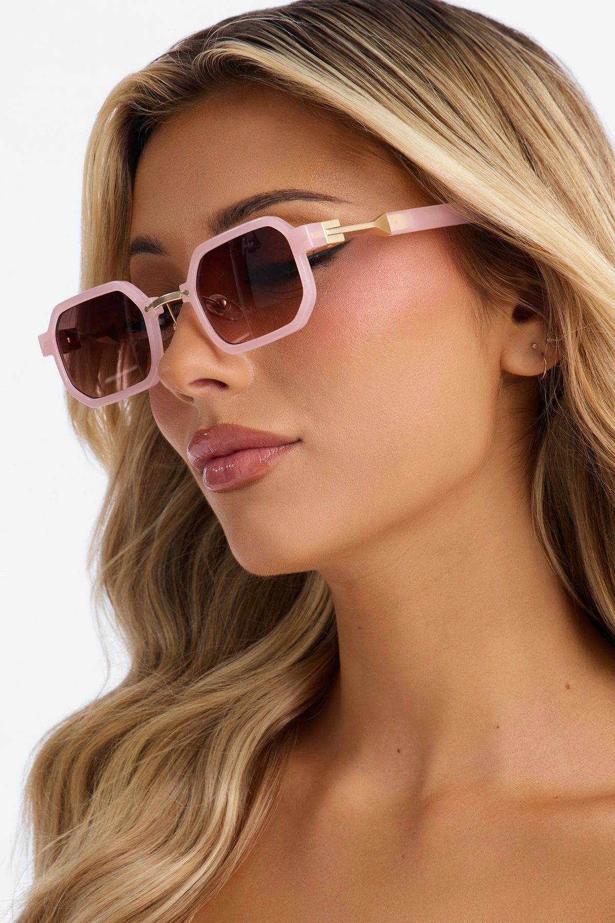 Highway Rides Sunglasses - Pink — Rosa
