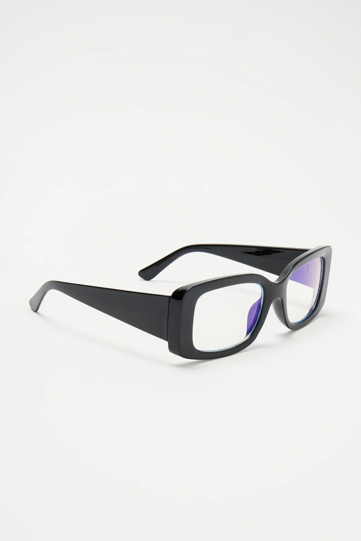 Figure You Out Blue Light Glasses - Black — Preto