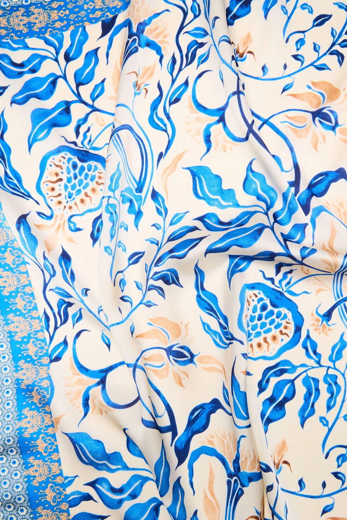 Camilla Head Scarf - Blue/combo — Azul/combinação