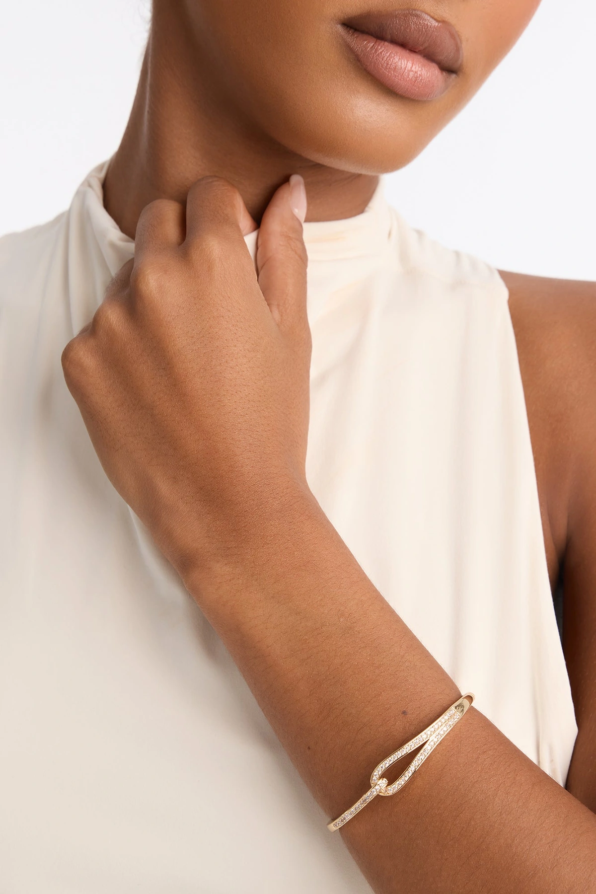 Tied Together Bracelet - Gold — Dourado