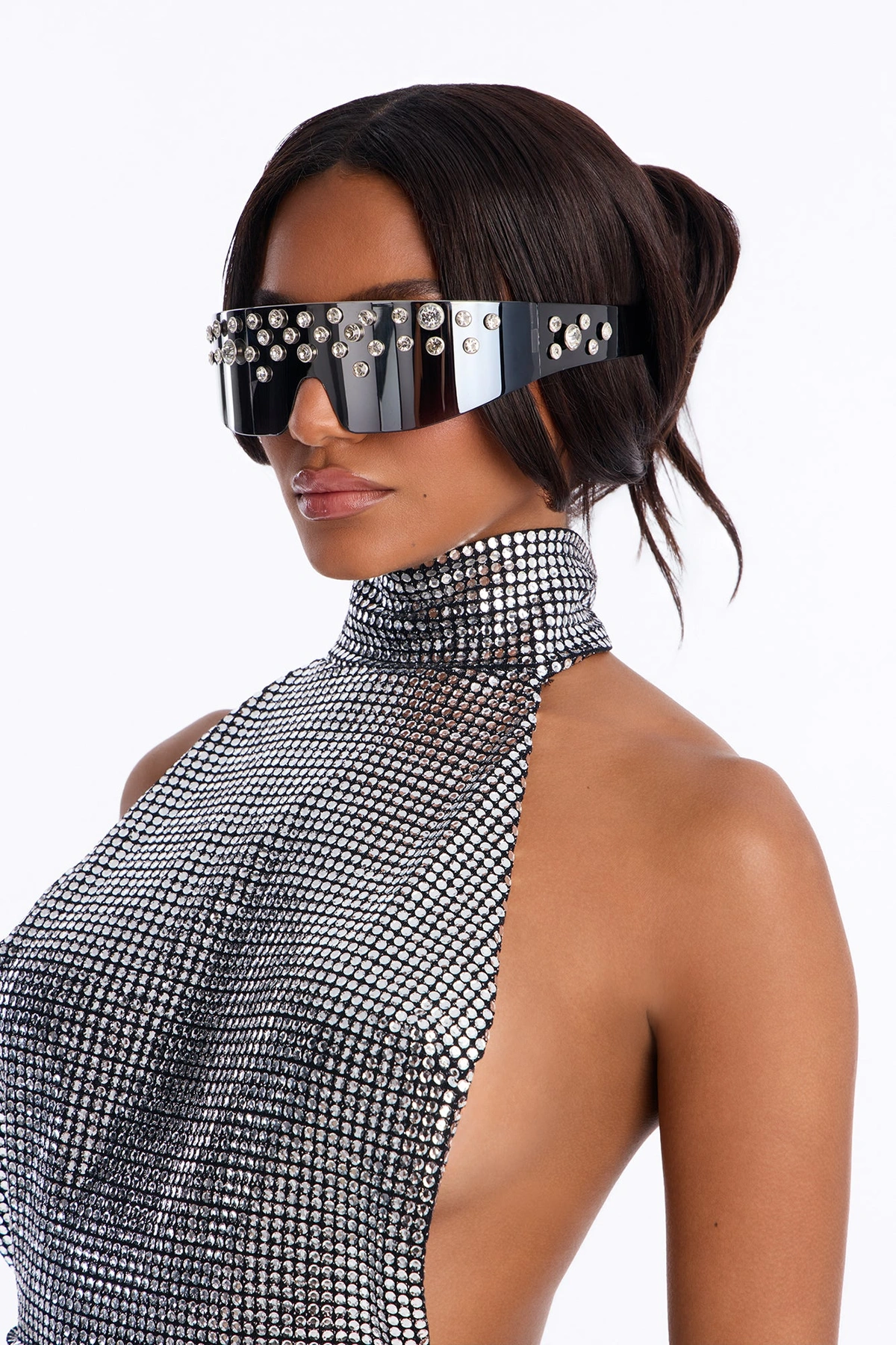 Modern Rocker Sunglasses - Black — Preto