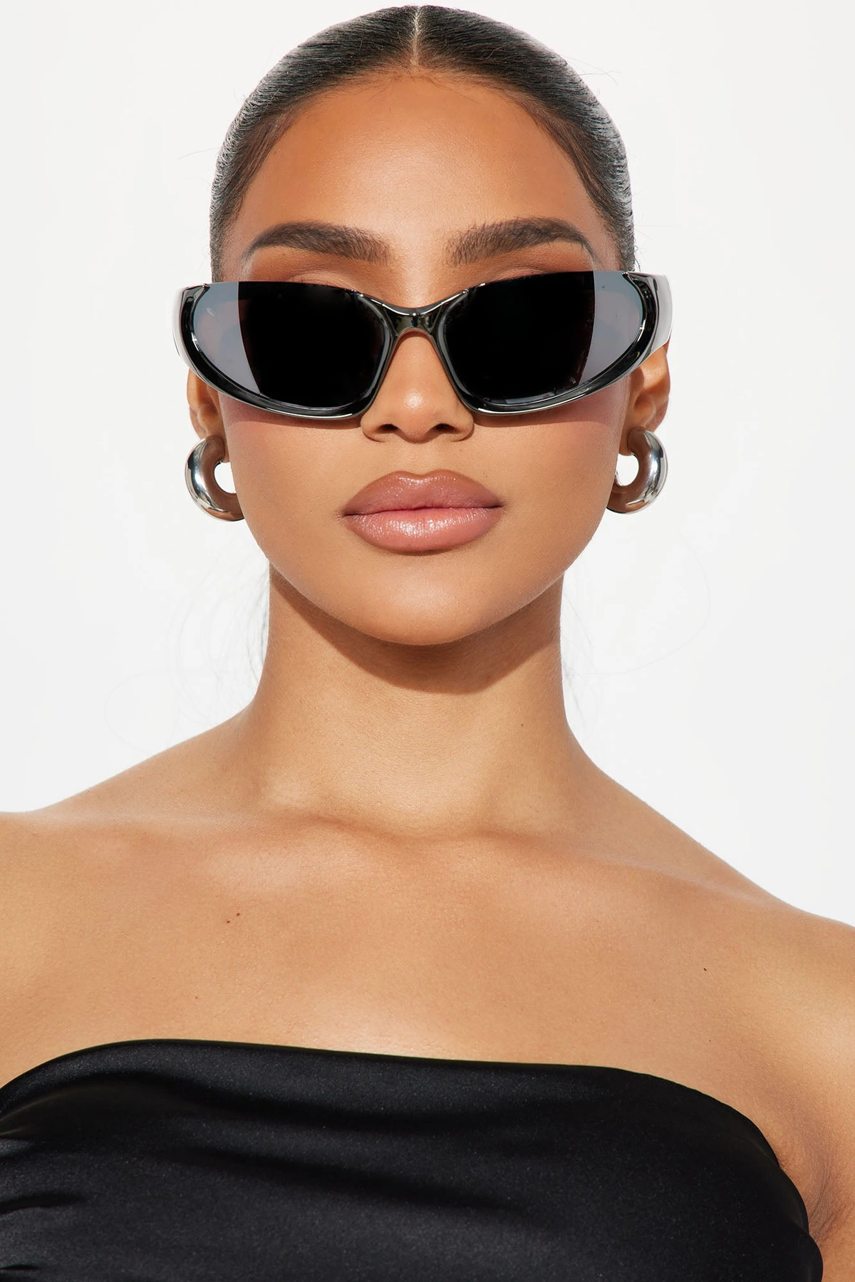 Rave About It Sunglasses - Gunmetal — Gunmetal