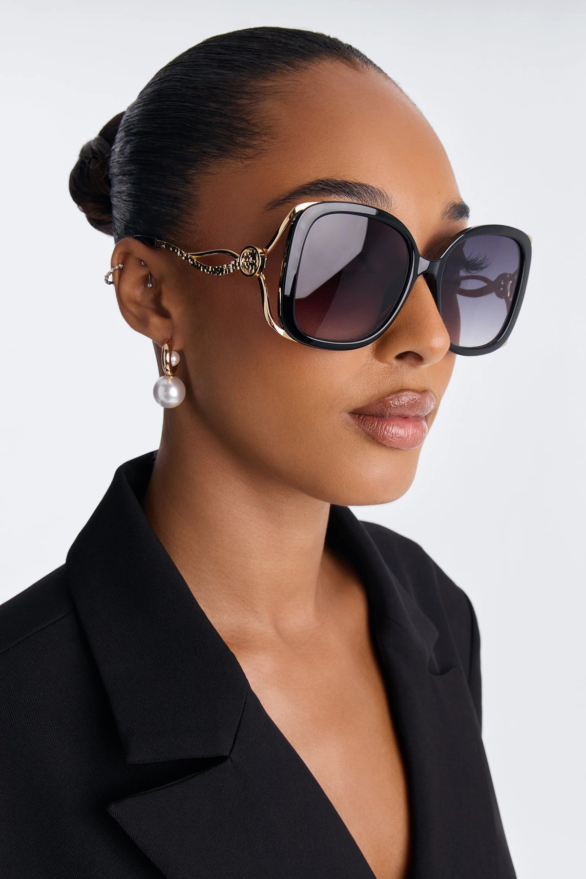 Boss Mentality Sunglasses - Black — Preto