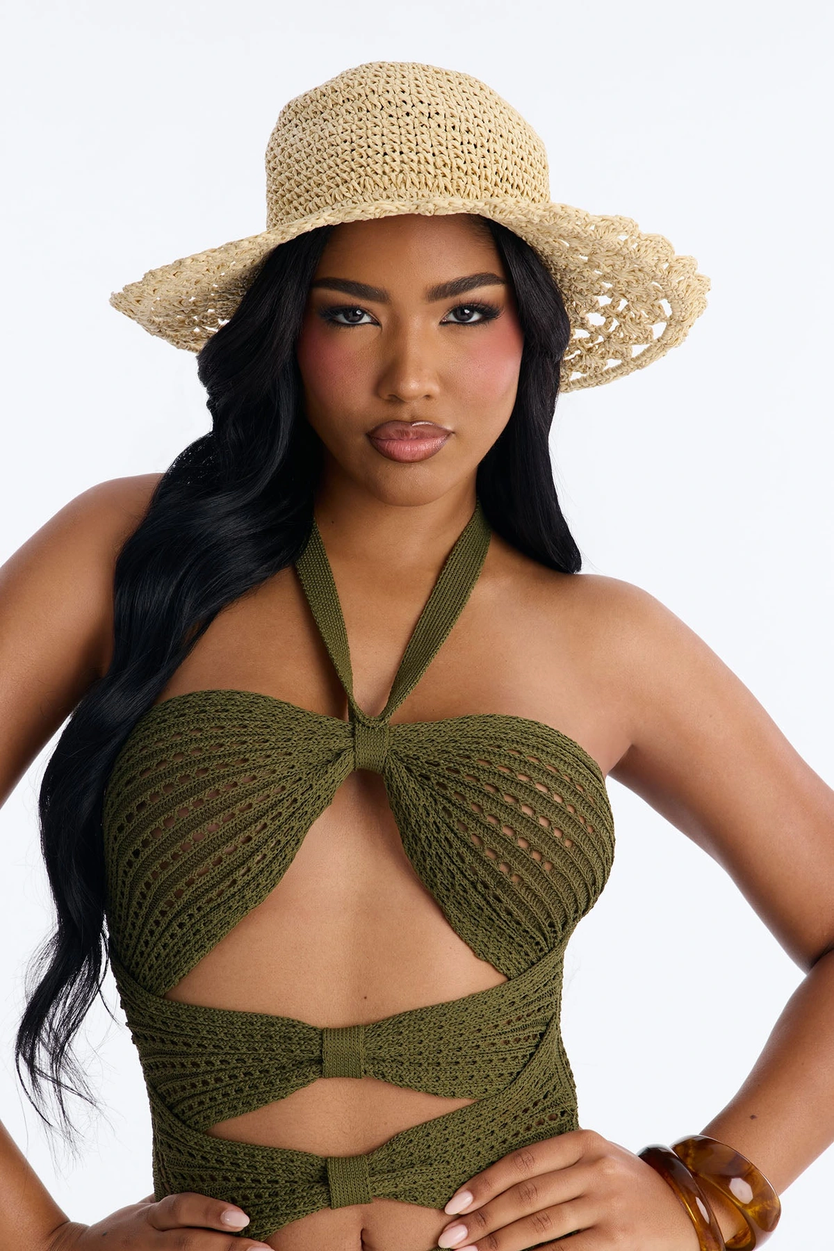 Good Girls Straw Sun Hat - Natural — Natural