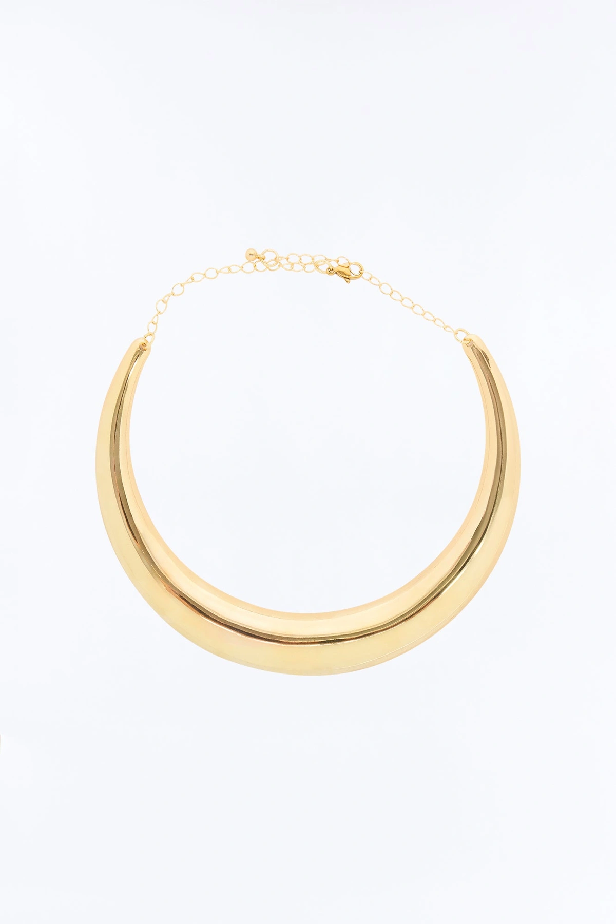 Won't Be Around Long Choker - Gold — Dourado