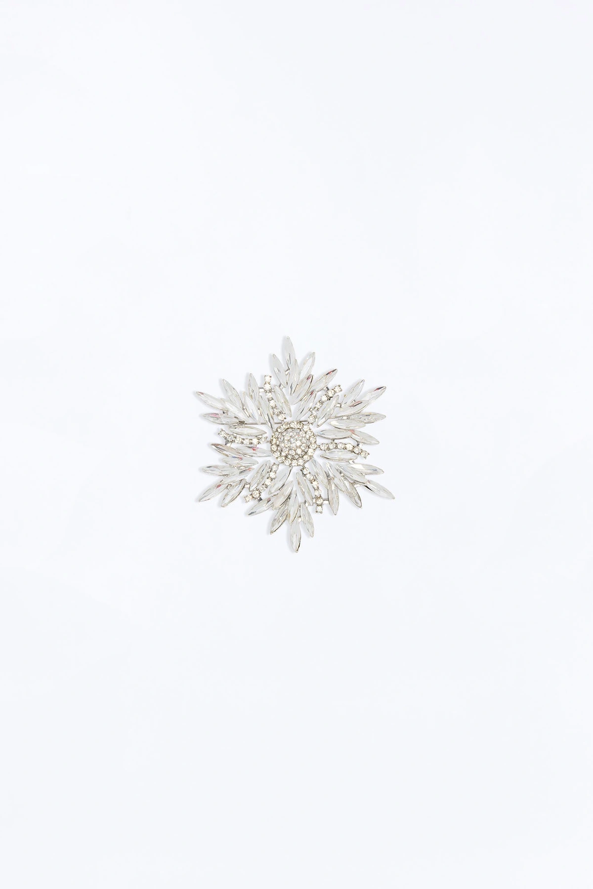 Sparkle All Night Brooch - Silver — Prateado
