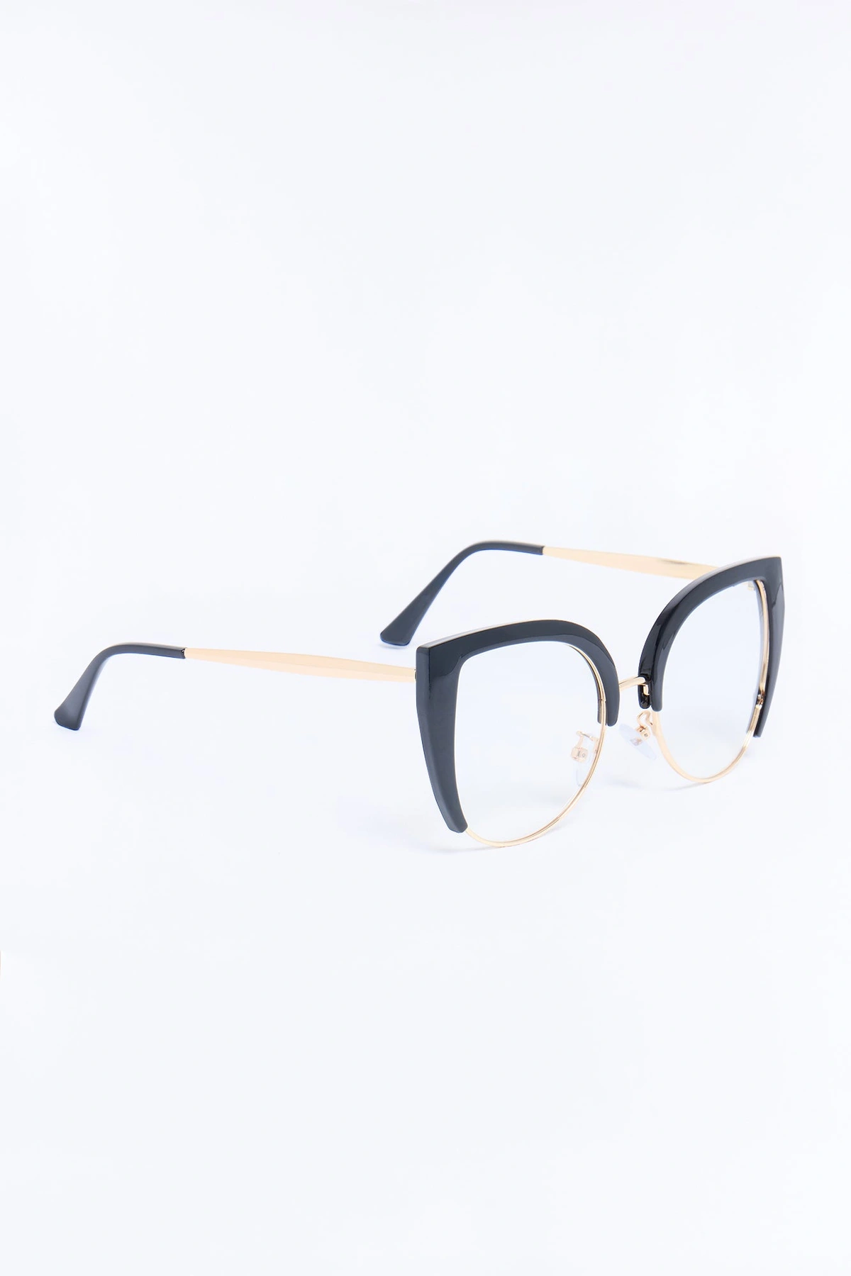 Taking Notes Blue Light Glasses - Black — Preto