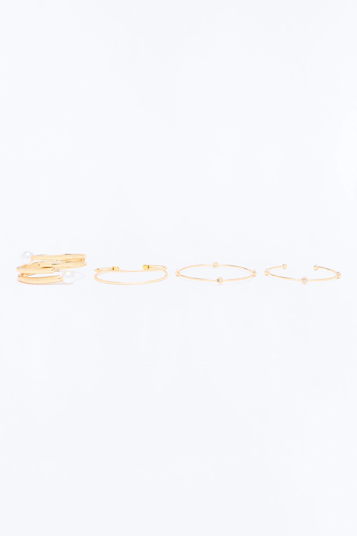 Place It On Me 4 Piece Bracelet Set - Gold — Dourado