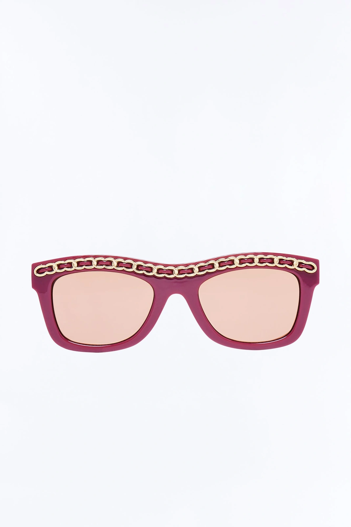 Extra Chic Sunglasses - Burgundy — Bordô