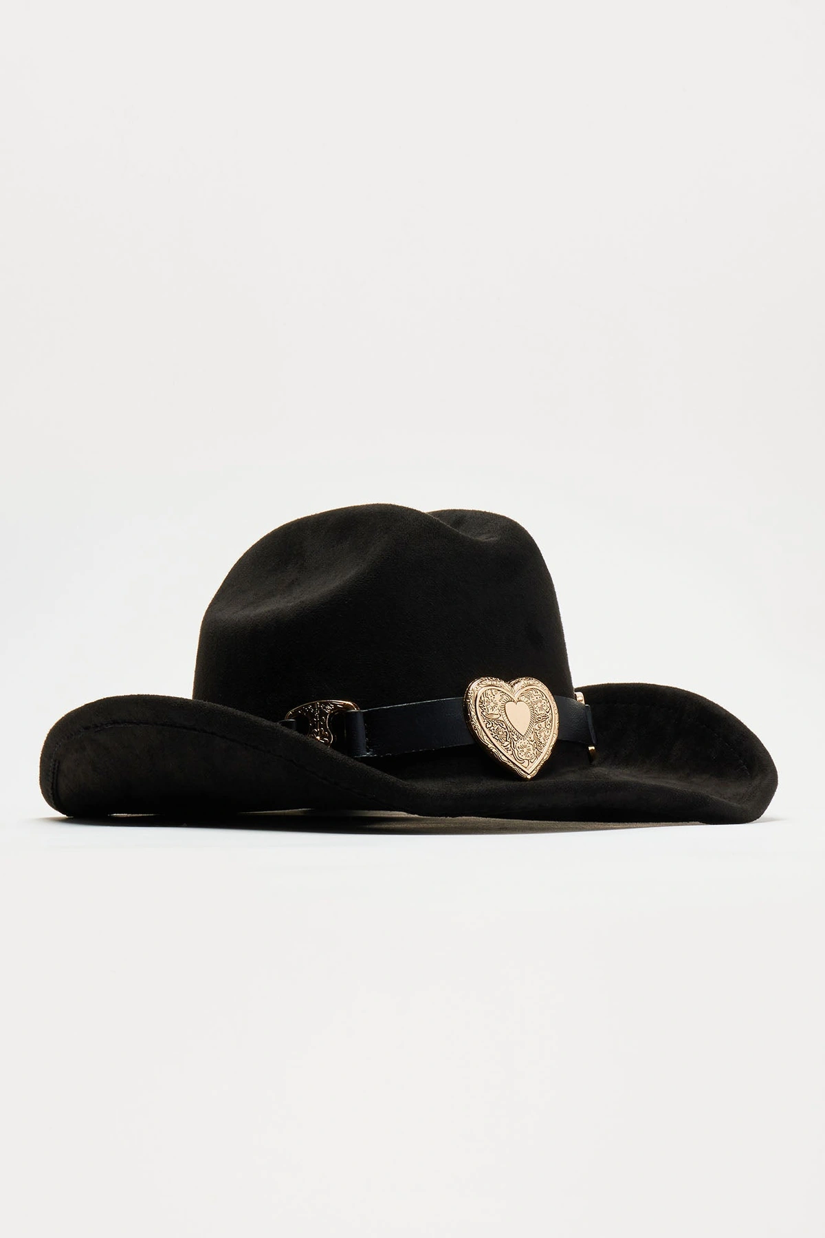 Ride Or Die Kinda Love Cowboy Hat - Black — Preto