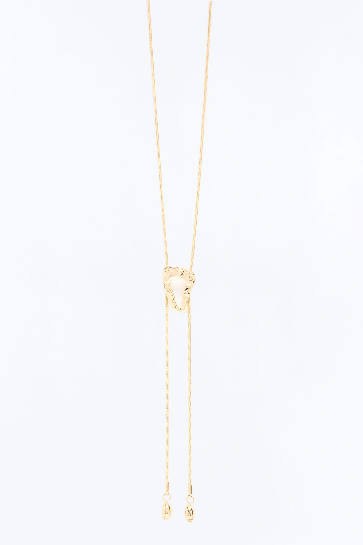 Sunkissed Lariat Necklace - Gold — Dourado