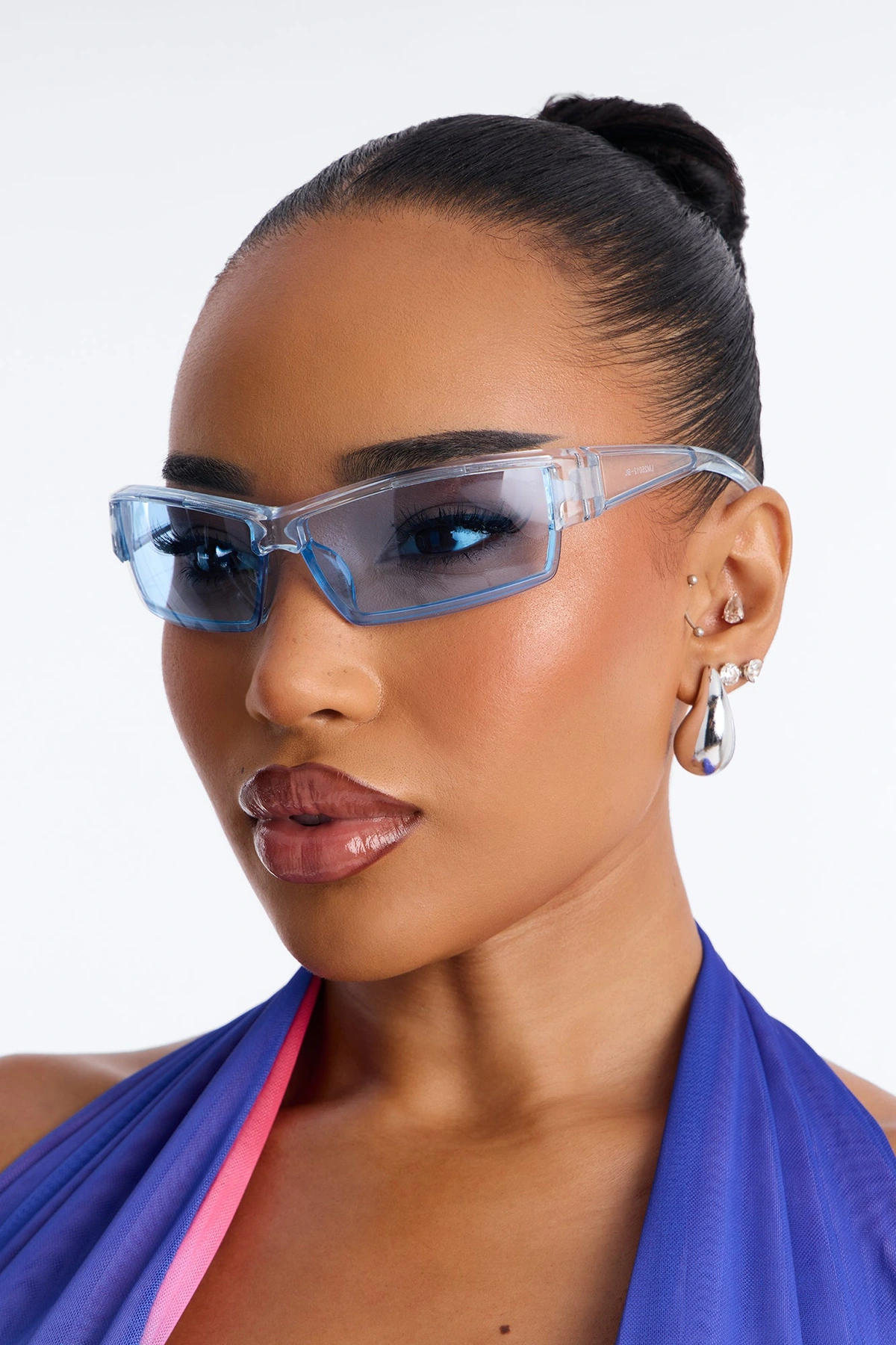 At Sea Sunglasses - Blue — Azul