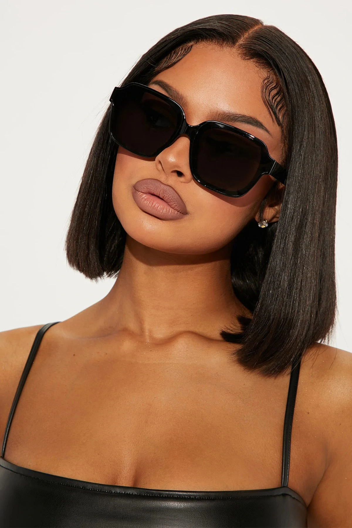 Double Feature Sunglasses - Black — Preto