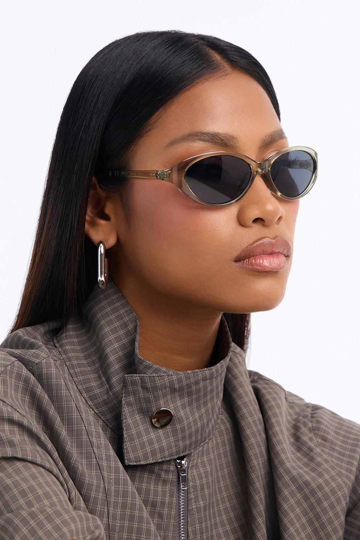 Sporty Mode Sunglasses - Grey — Cinzento