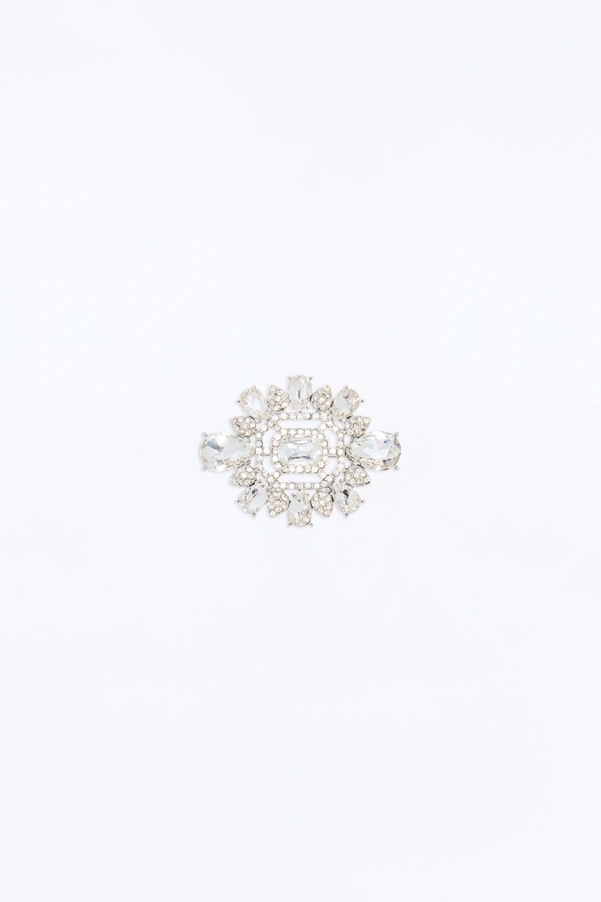 Royal Heir Brooch - Silver — Prateado