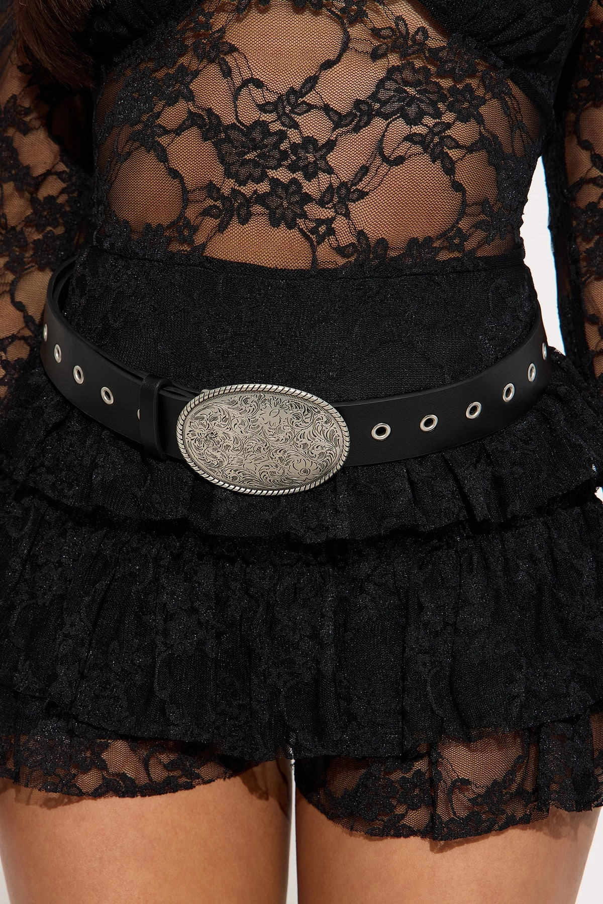 Western Hunny Belt - Black — Preto
