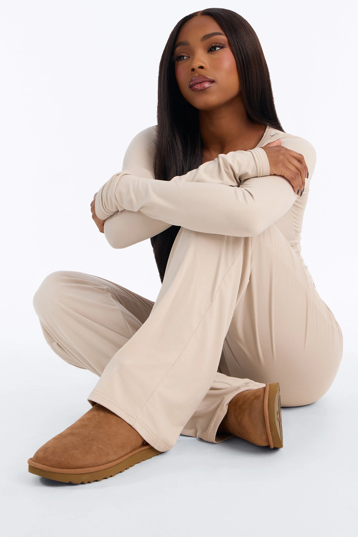 Lazy Morning Pant Set - Oatmeal — Aveia