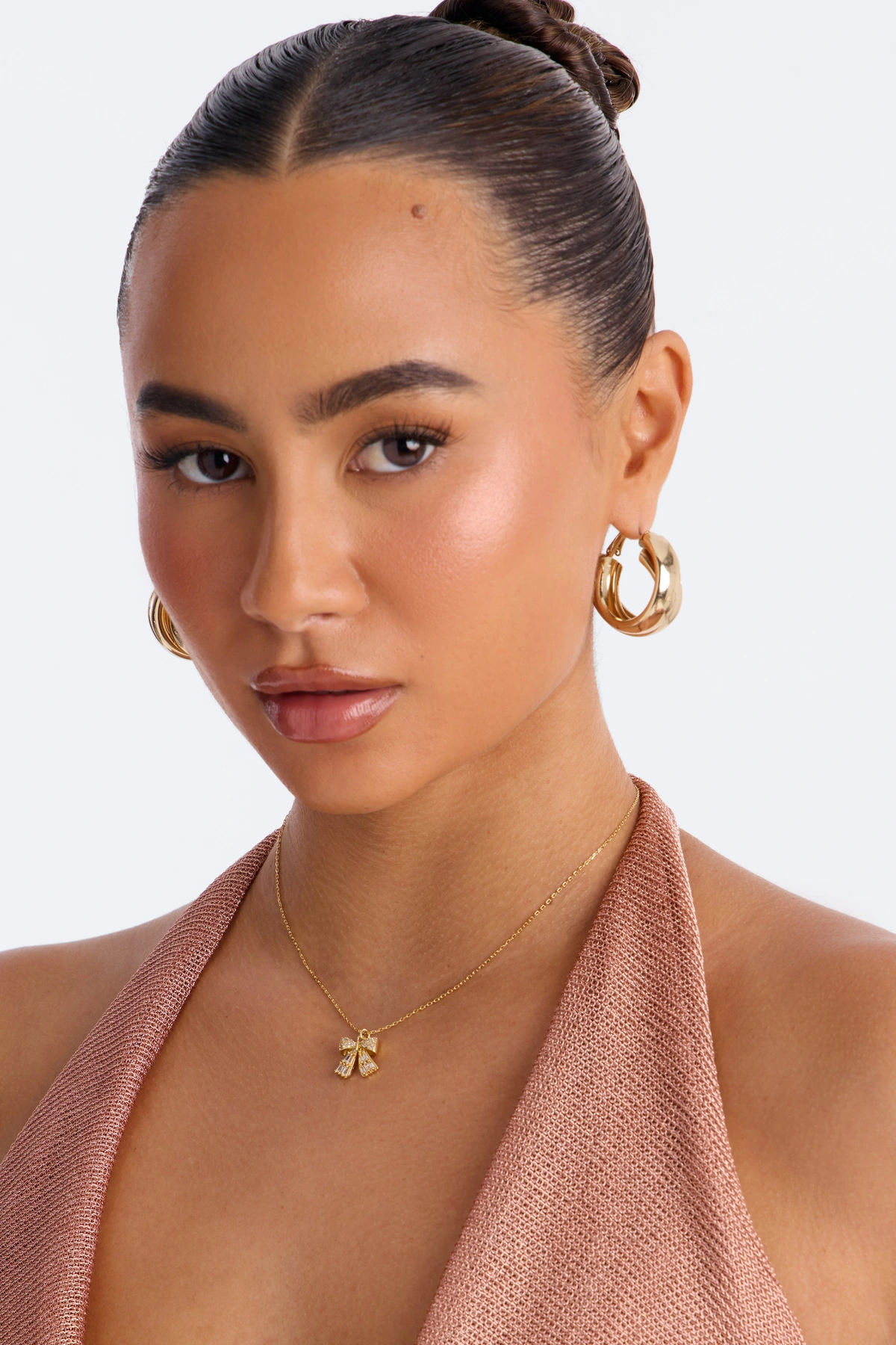 Best At It Pendant Necklace - Gold — Dourado