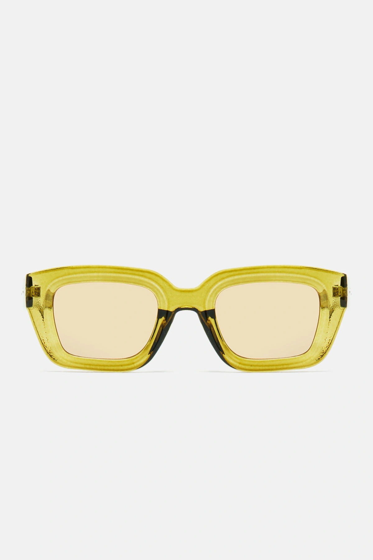 Throwing No Shade Sunglasses - Yellow/combo — Amarelo/combinação