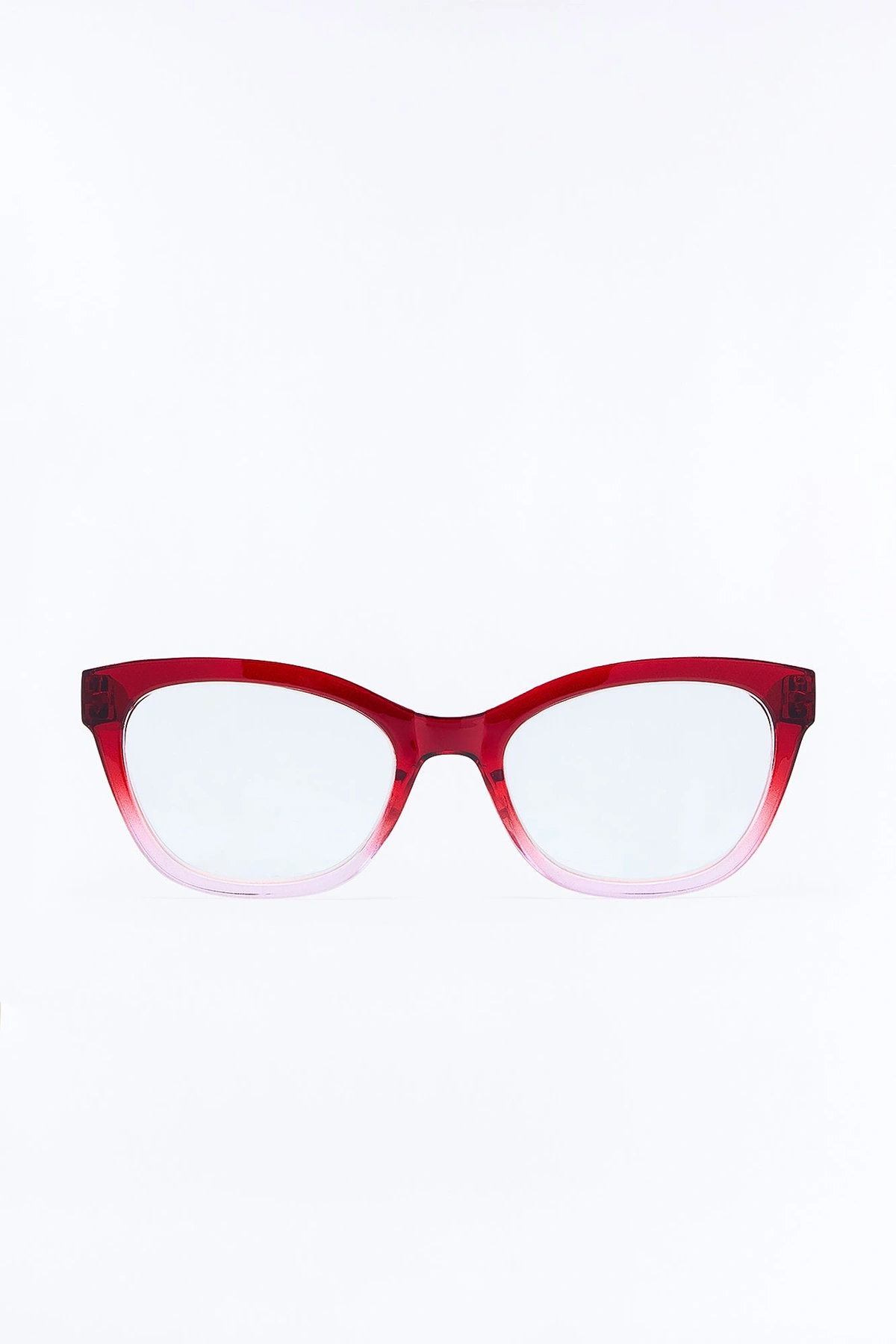 Ombre Aura Reader Glasses - Red/combo — Vermelho/combinação