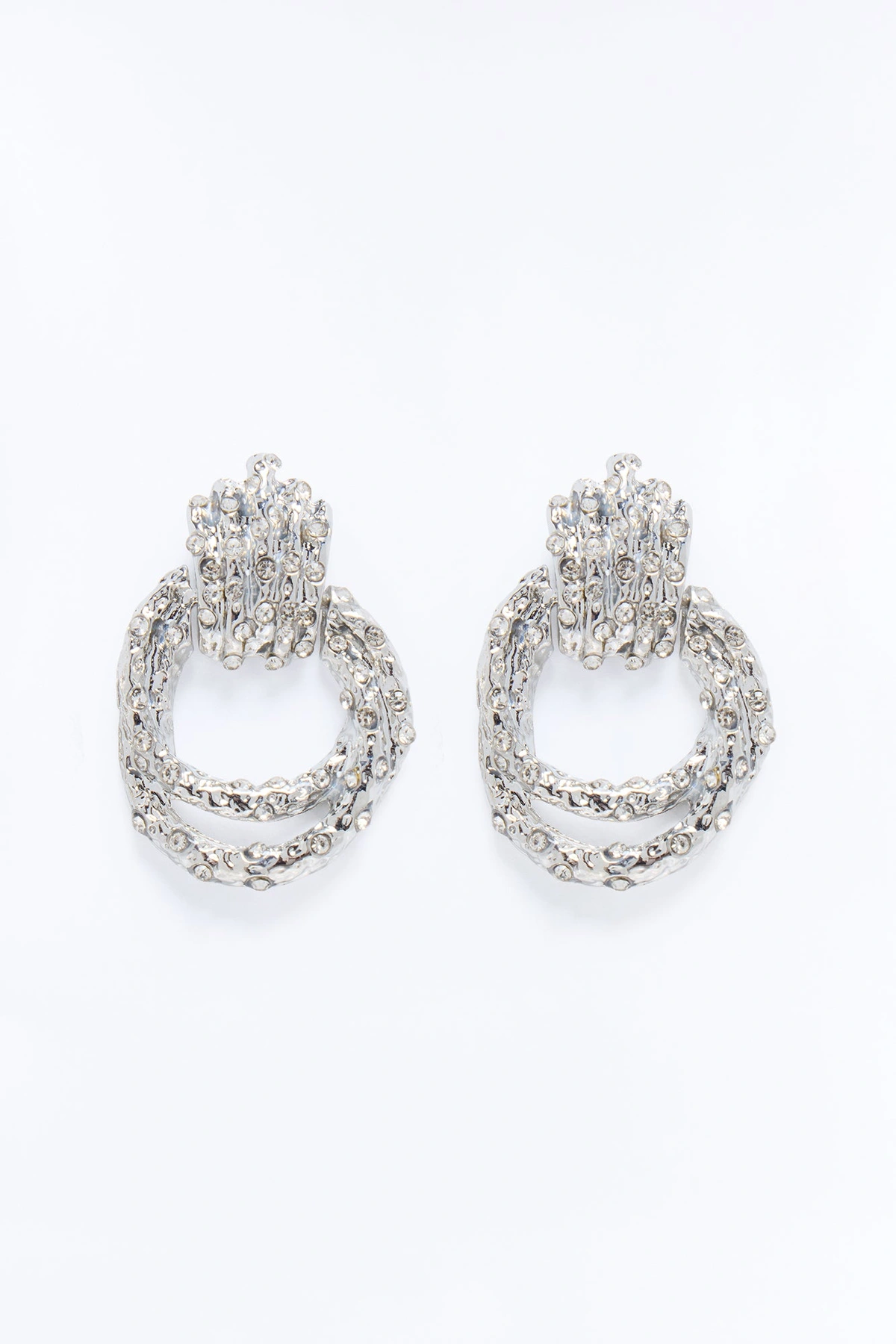 Live Your Best Life Earrings - Silver — Prateado