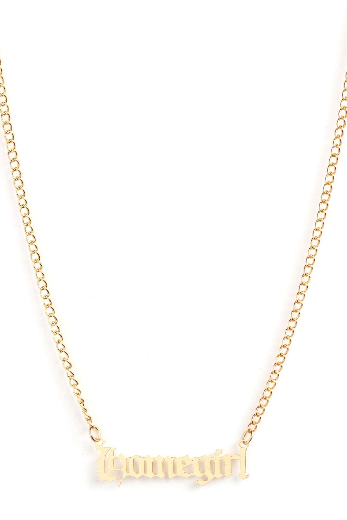 Be My Homegirl Layered Necklace - Gold — Dourado