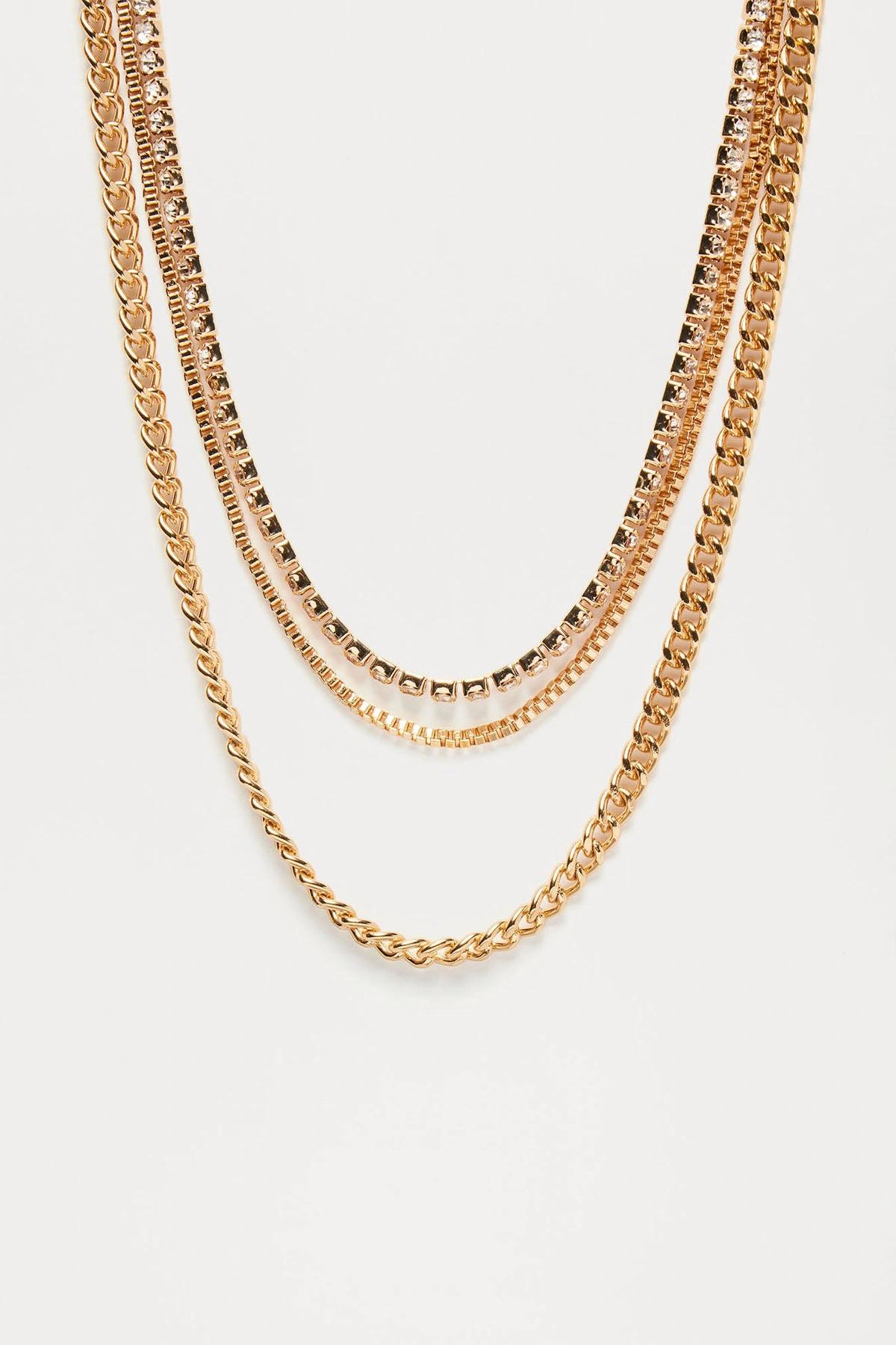 Gold On Me Necklace - Gold — Dourado