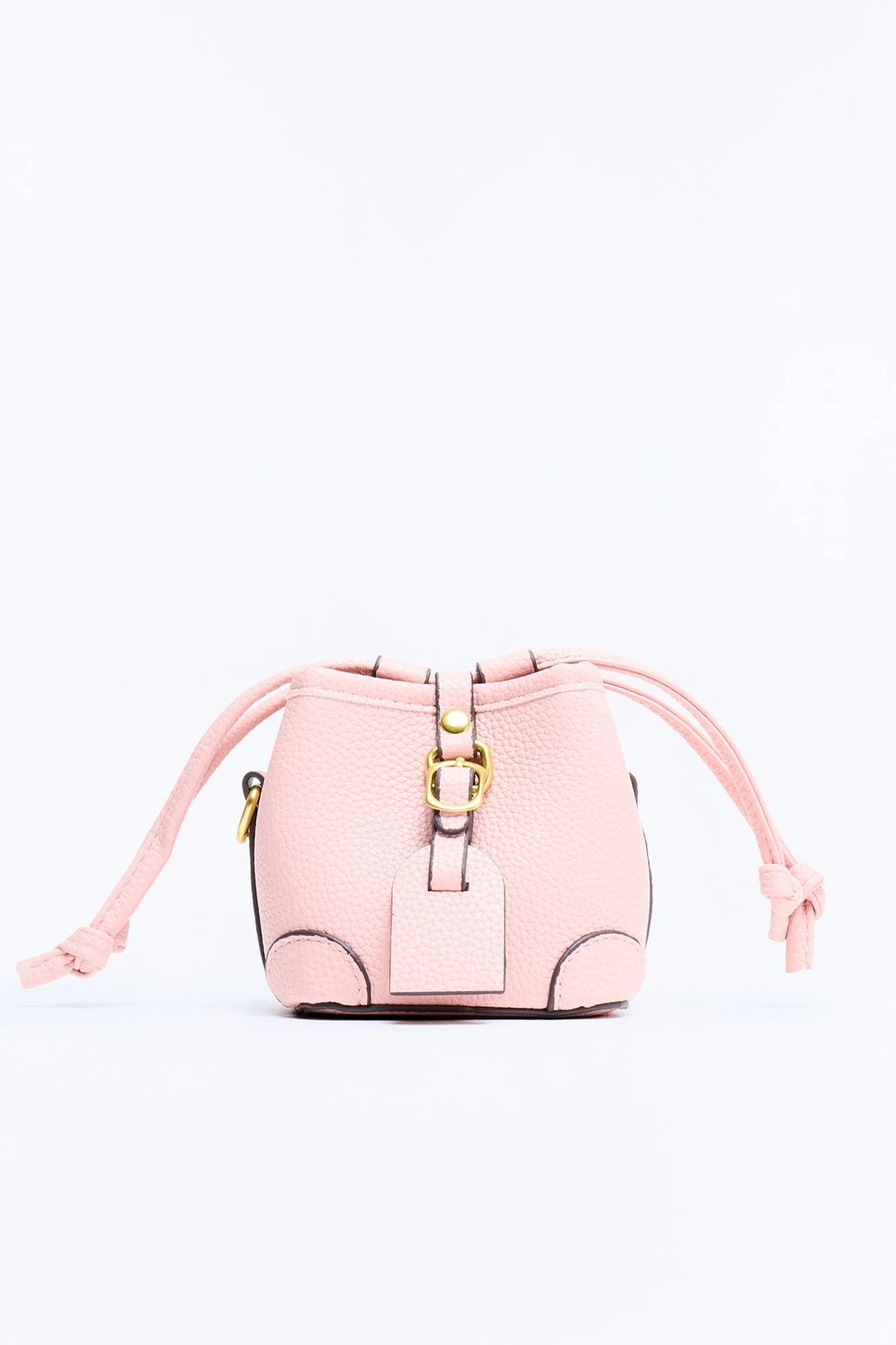 Carry On Mini Faux Leather Crossbody Handbag - Pink — Rosa