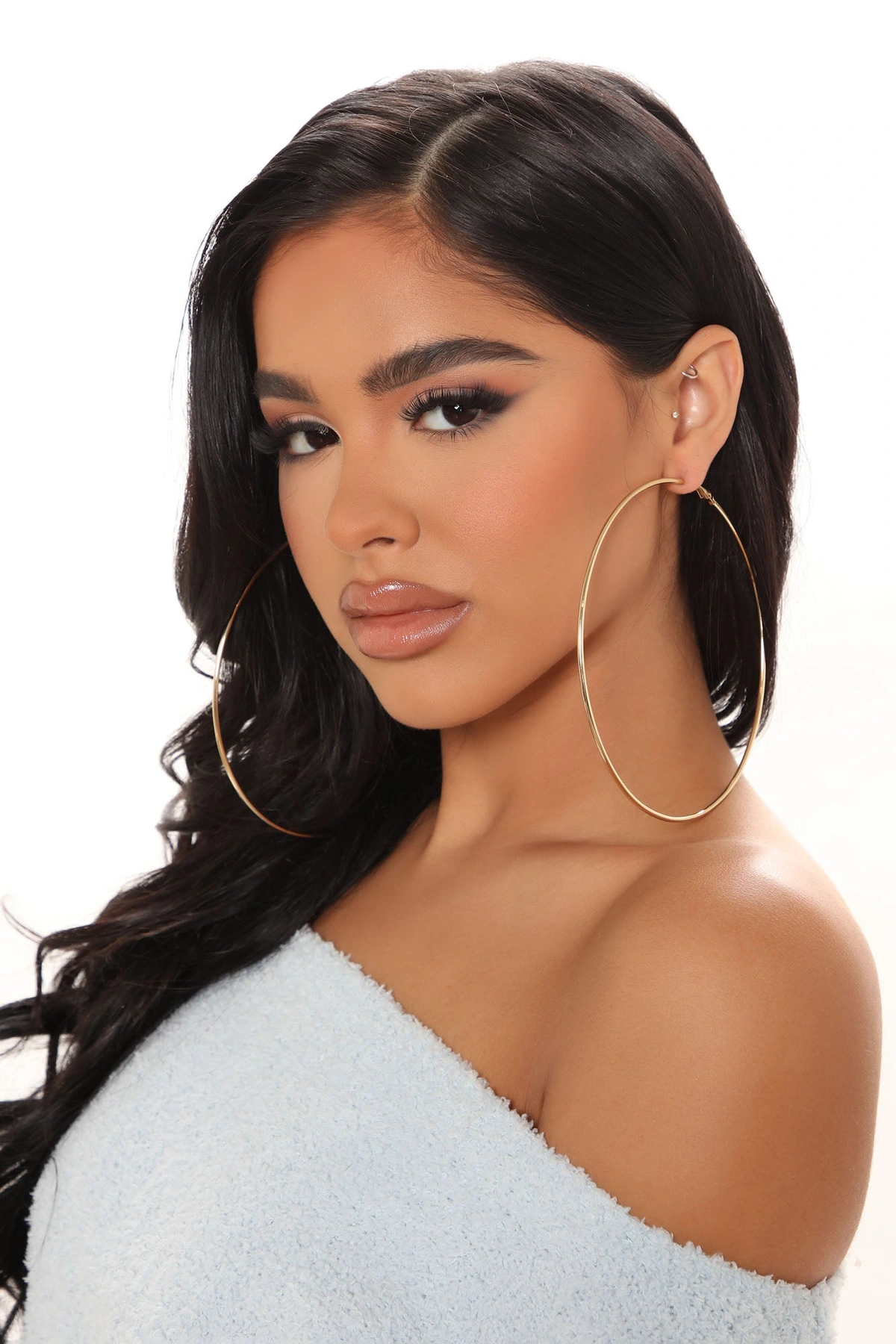 Glamour State Of Mind Earrings - Gold — Dourado