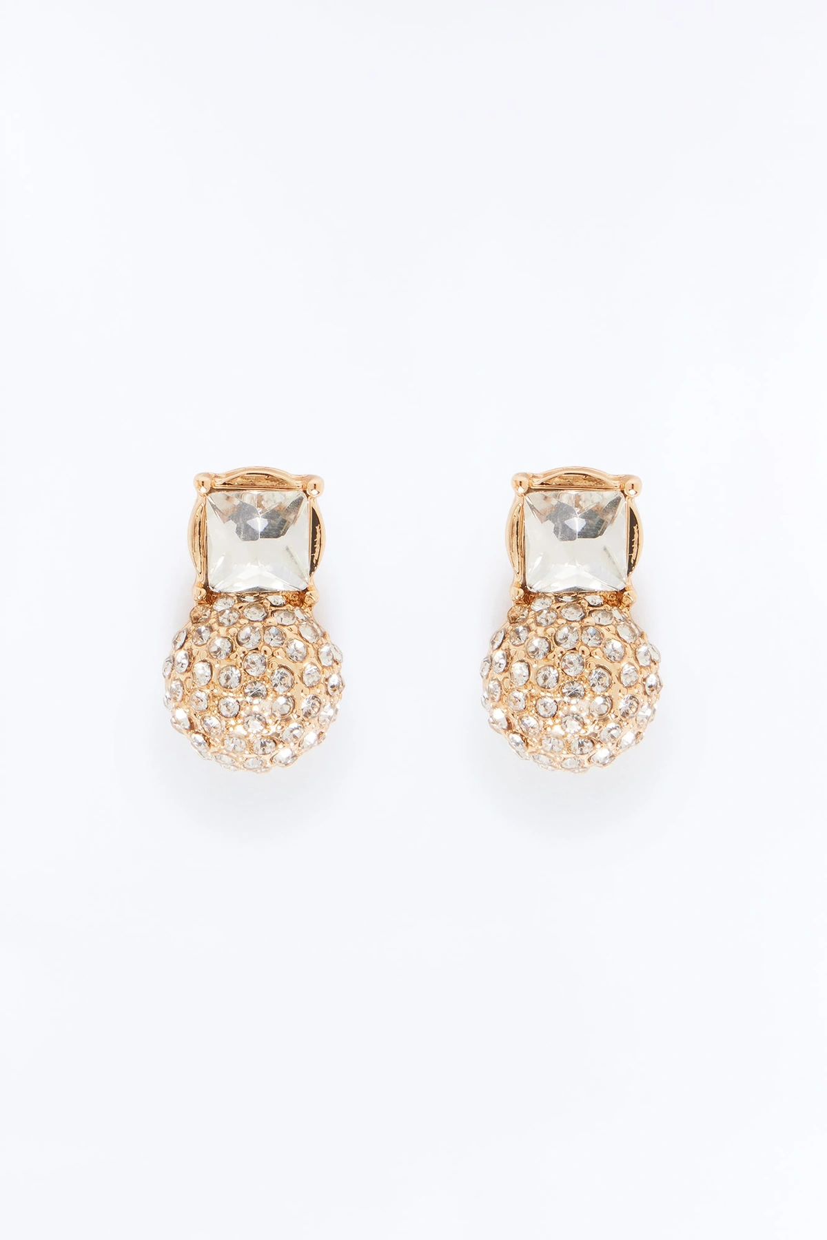 One Of Many Stud Earrings - Gold — Dourado