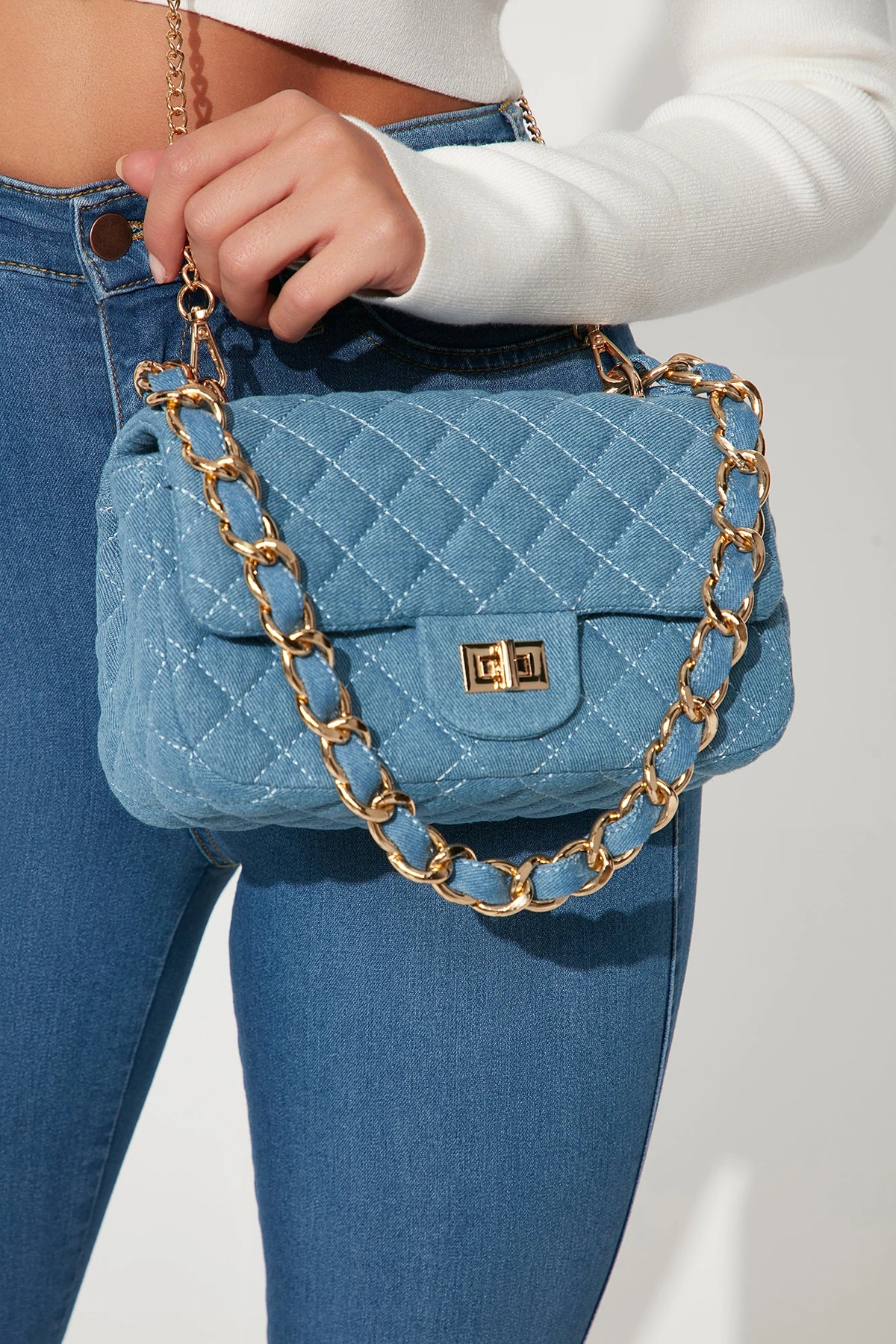 Vienna Handbag - Denim — Ganga