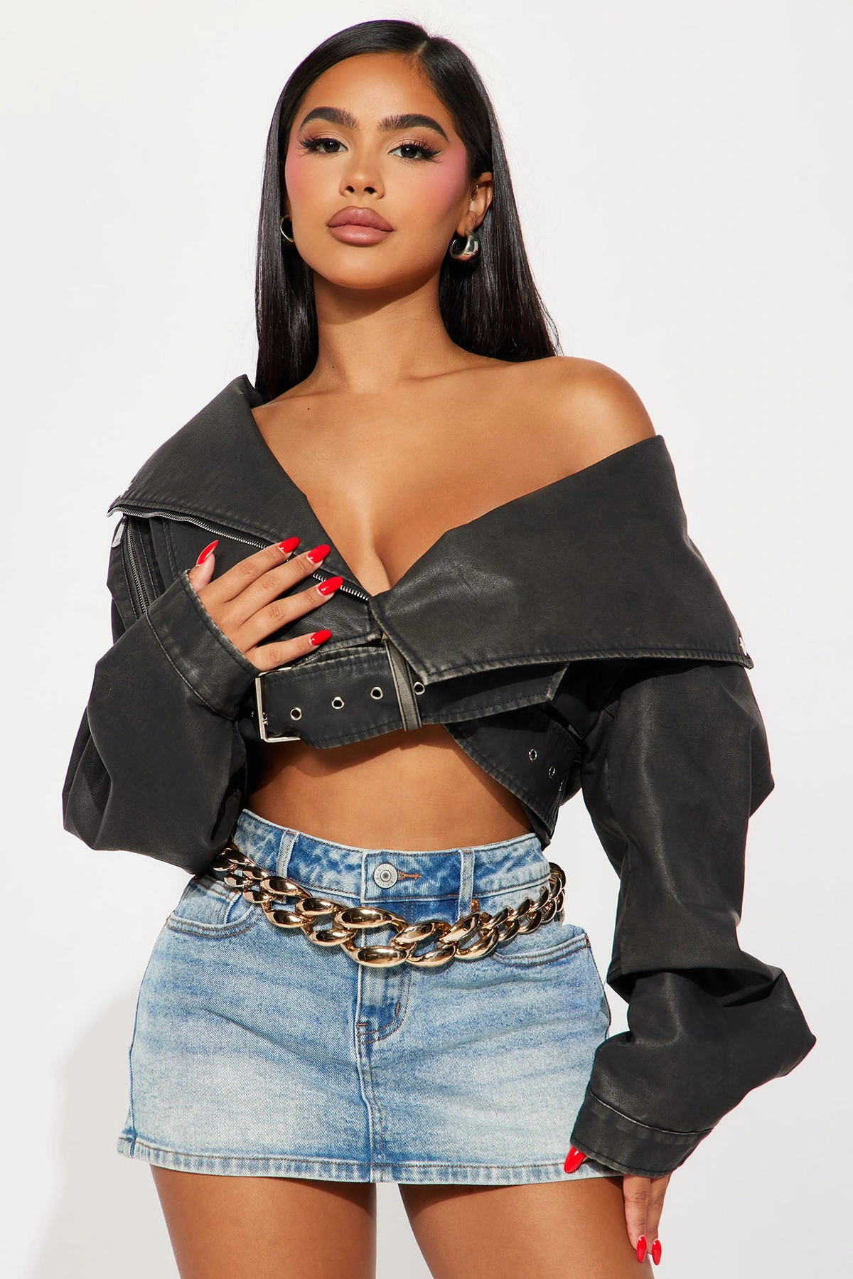 Statement Chain Belt - Gold — Dourado