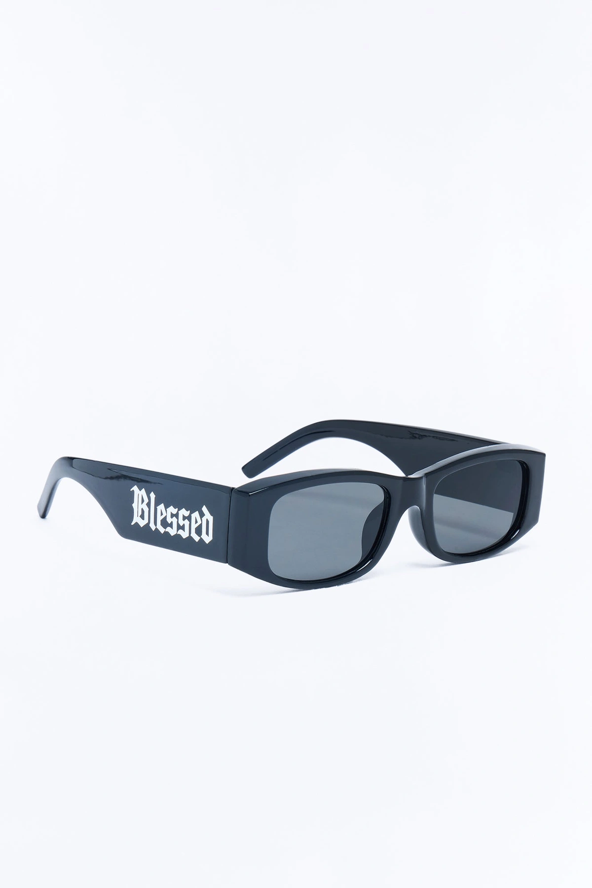 Blessed Never The Less Sunglasses - Black — Preto