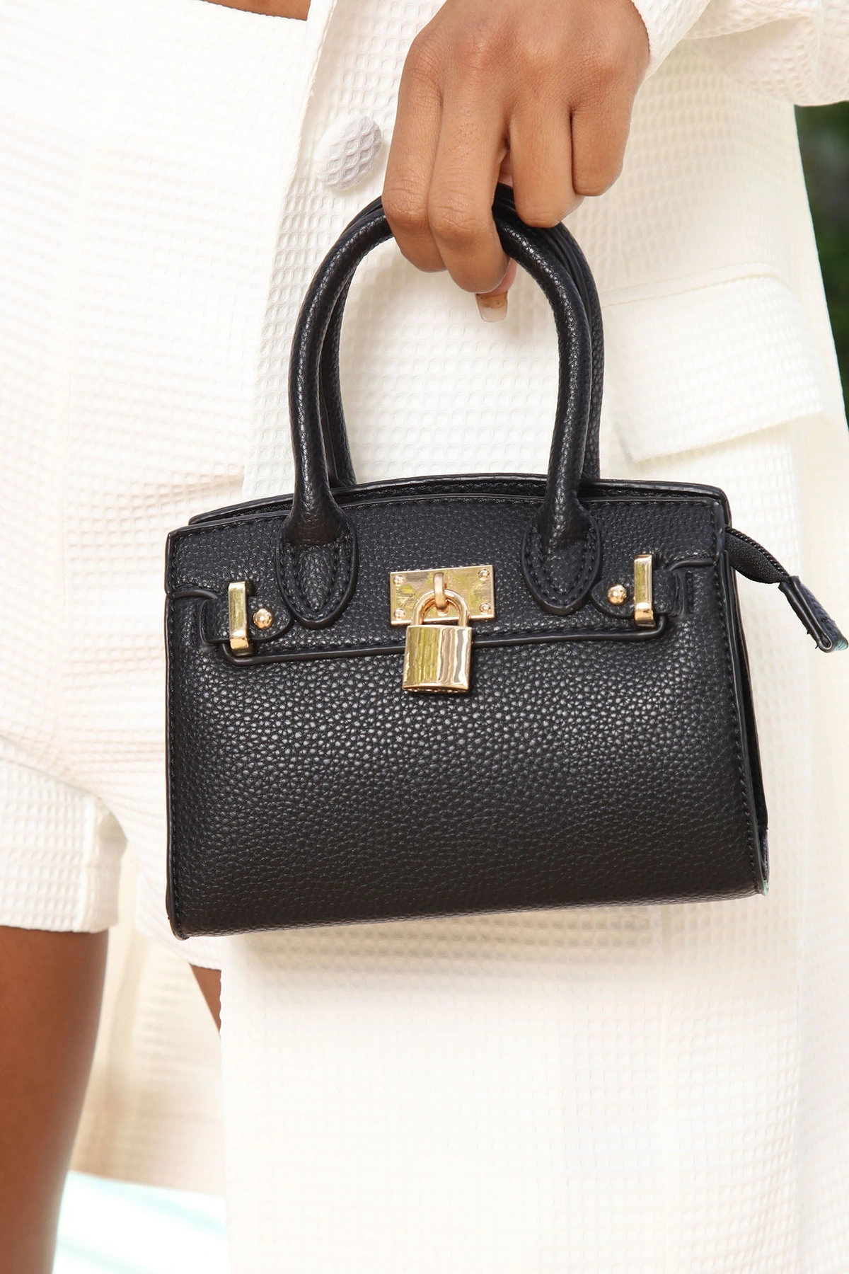 Business Meetings Mini Bag - Black — Preto