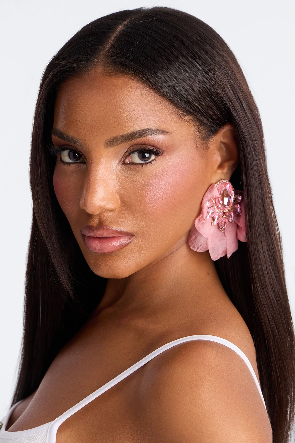 Sweep Me Off My Feet Earrings - Pink — Rosa