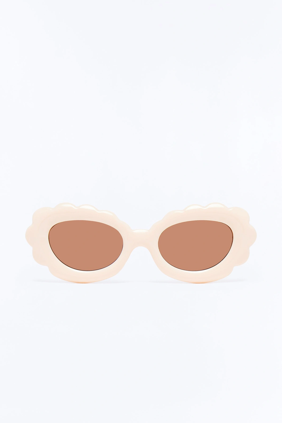 Razor Laser Sunglasses - Nude — Nude