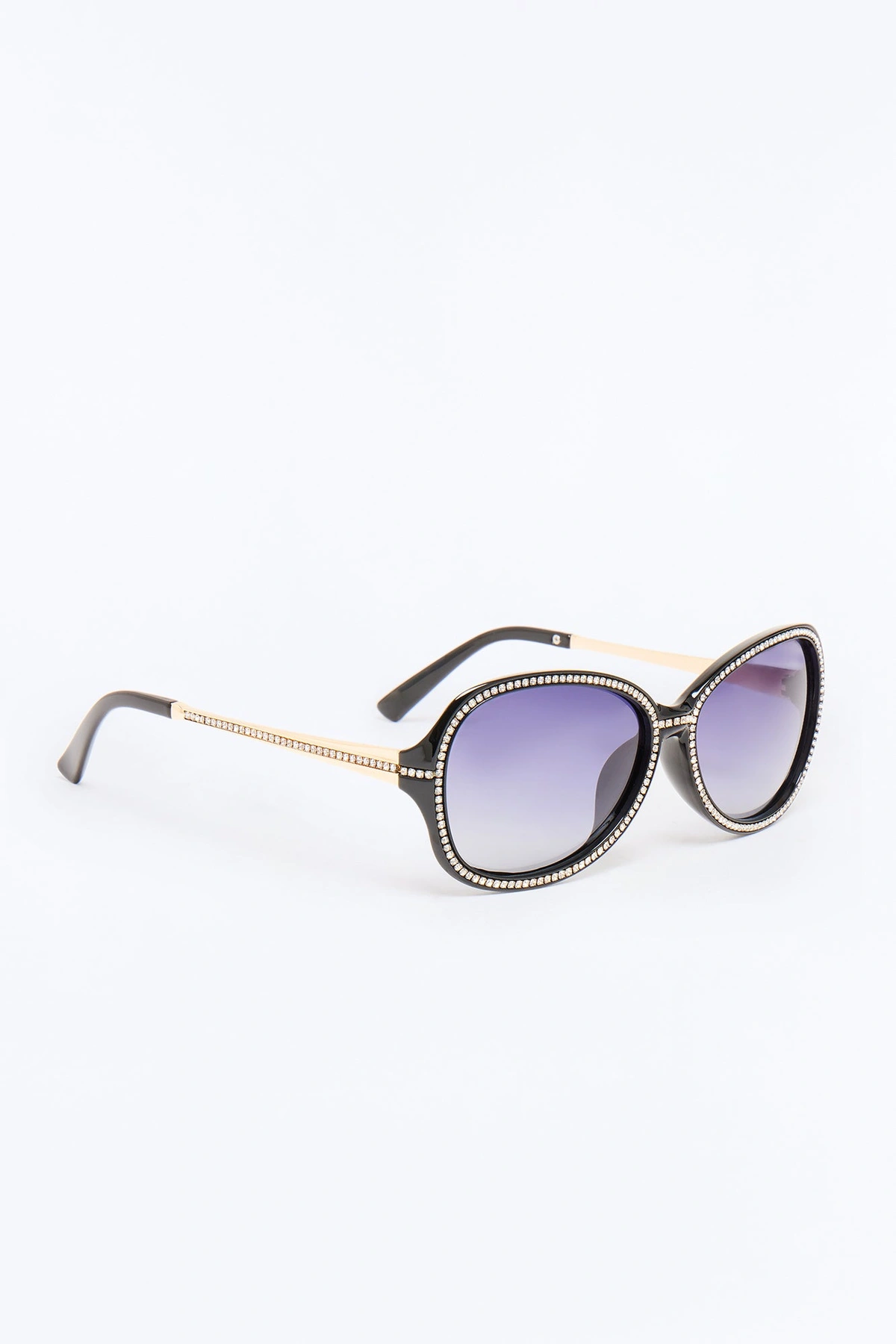 Diamond Daze Sunglasses - Black — Preto